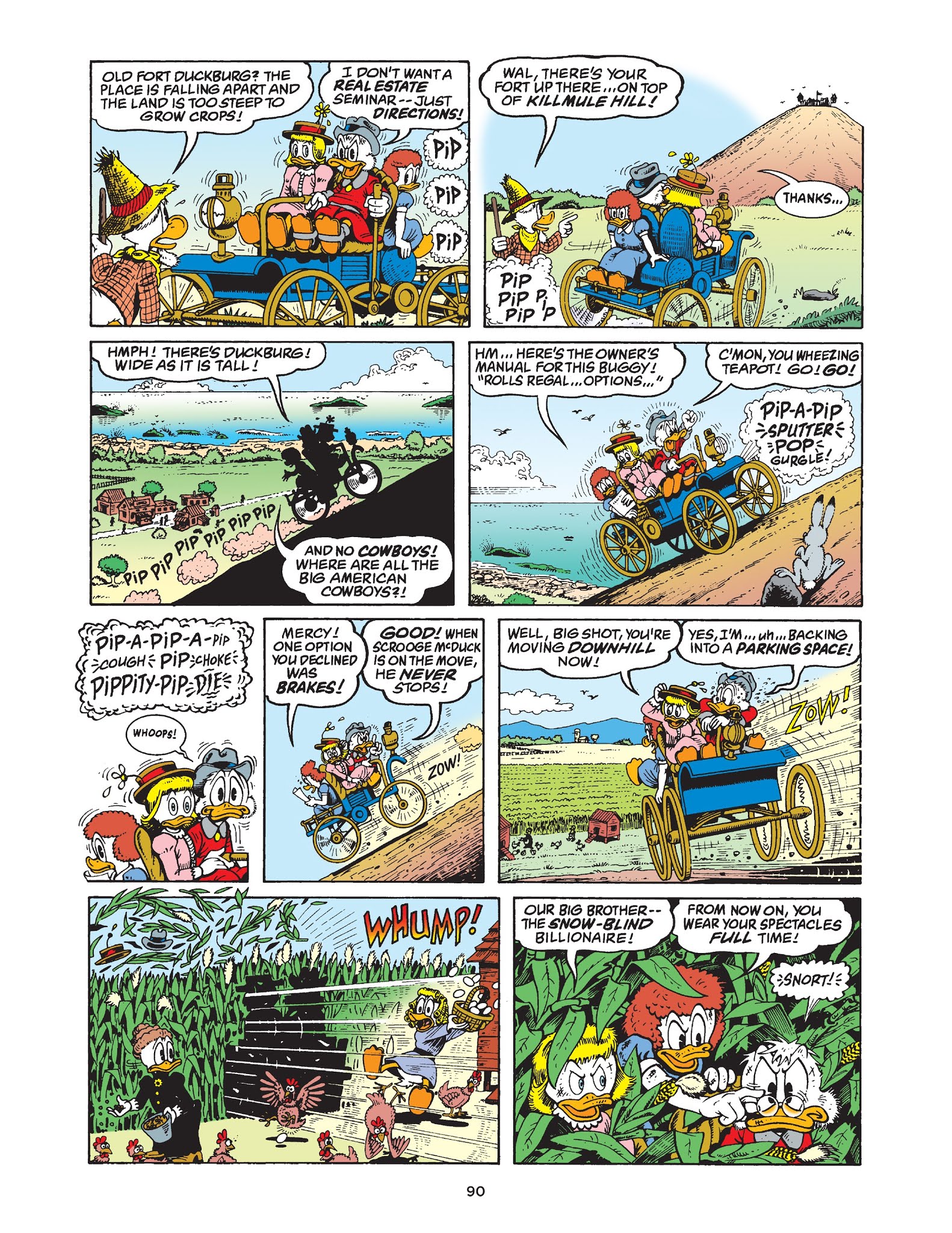 Read online Walt Disney Uncle Scrooge and Donald Duck: The Don Rosa Library comic -  Issue # TPB 5 (Part 1) - 91
