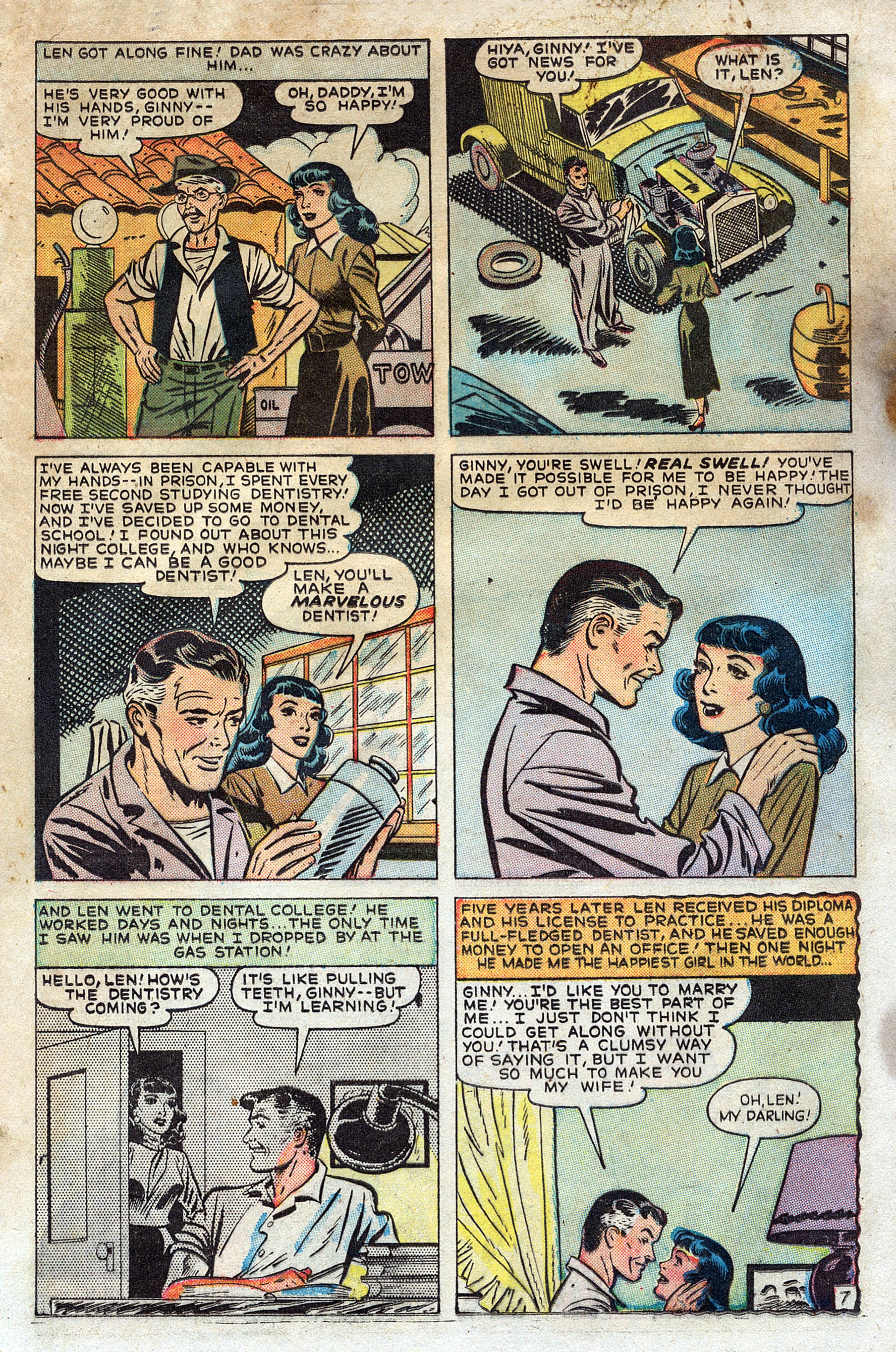 Read online Love Secrets (1949) comic -  Issue #2 - 30