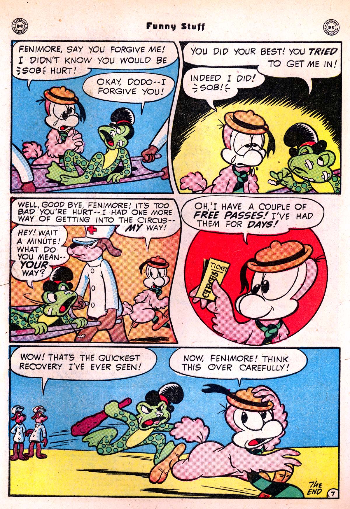 Read online Funny Stuff comic -  Issue #45 - 48