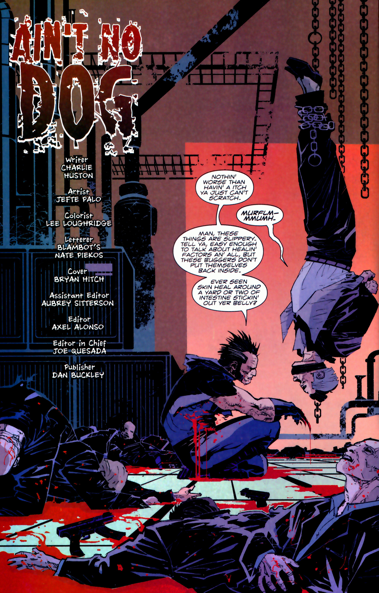 Read online X-Force Special: Ain't No Dog comic -  Issue # Full - 3