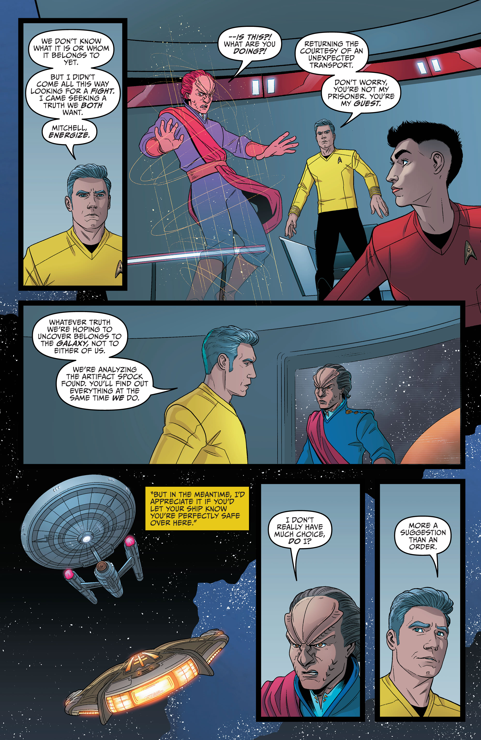 Read online Star Trek: Strange New Worlds - The Illyrian Enigma comic -  Issue #4 - 6
