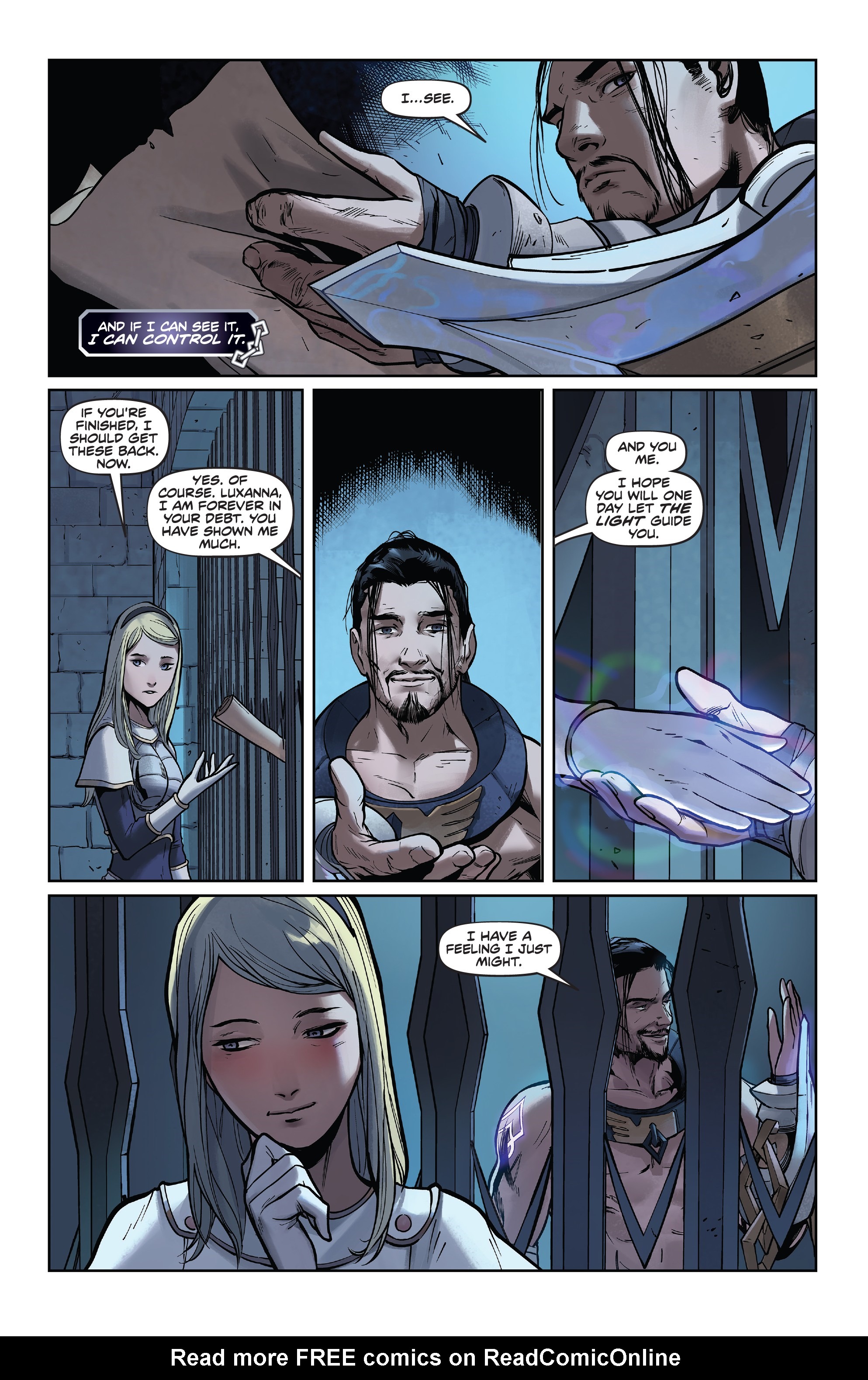 Read online League of Legends: Lux comic -  Issue #2 - 21
