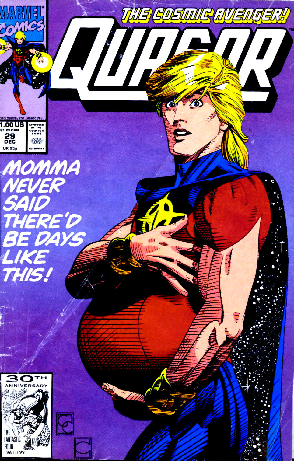 Read online Quasar comic -  Issue #29 - 1