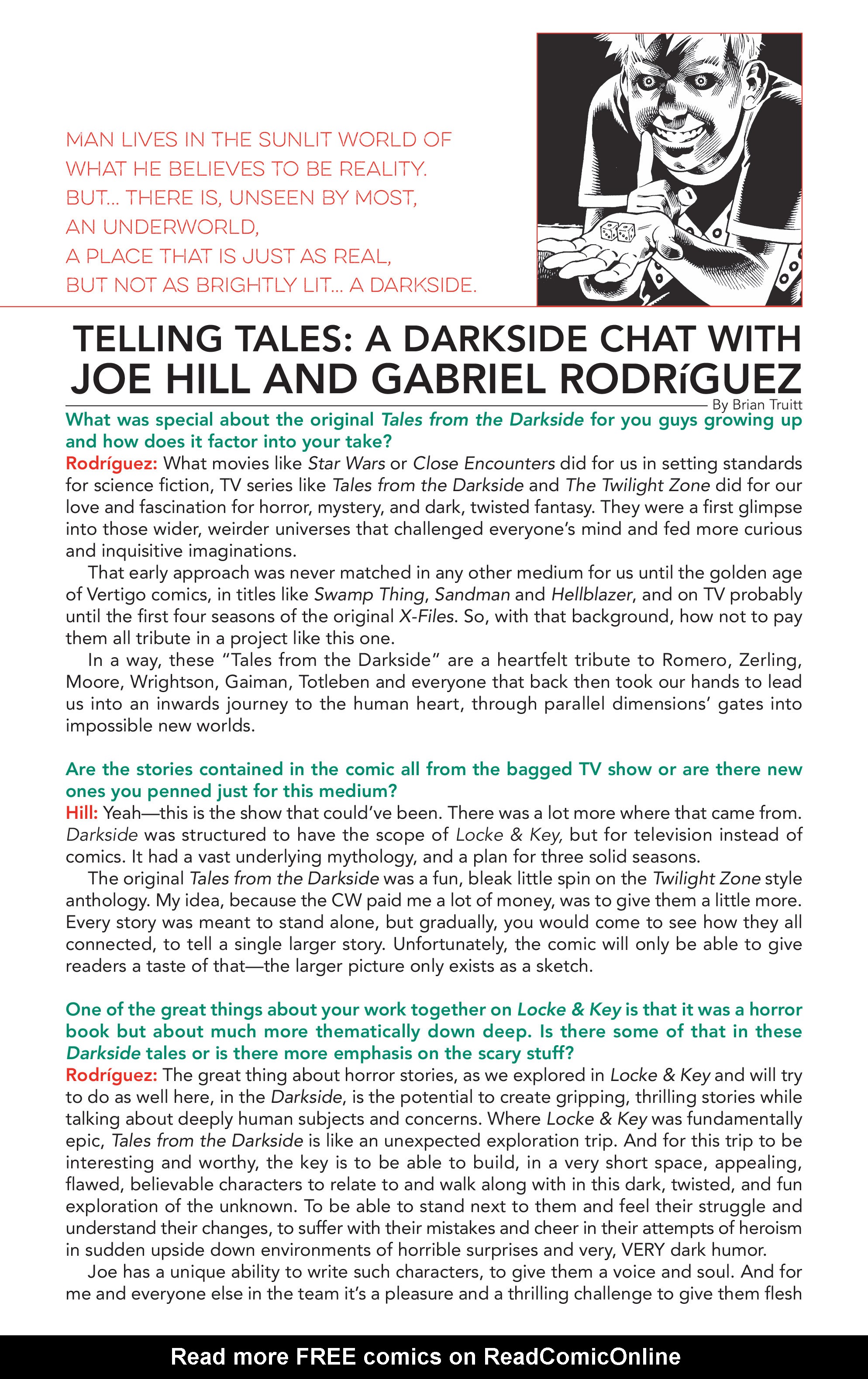 Read online Tales From The Darkside comic -  Issue # _TPB - 101