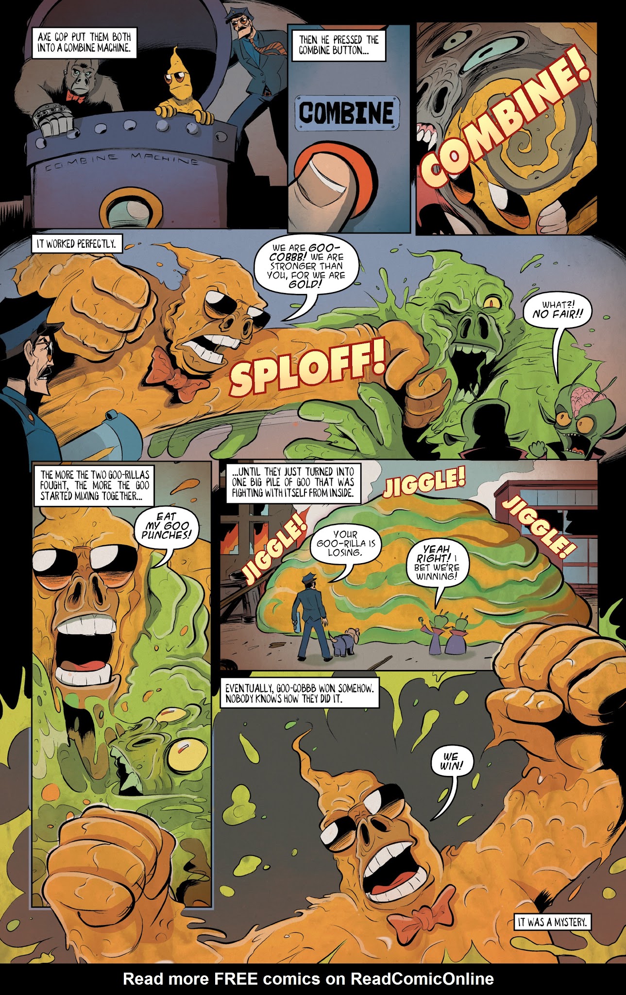 Read online Axe Cop comic -  Issue # TPB 4 - 59