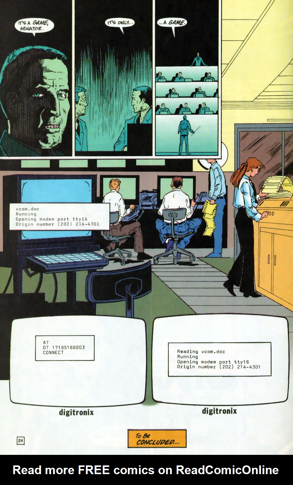 Read online The Hacker Files comic -  Issue #3 - 25