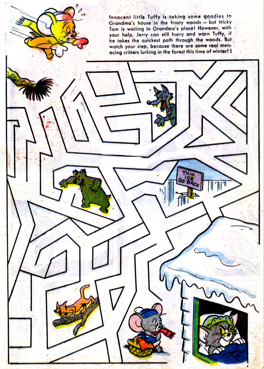 Read online M.G.M.'s Tom and Jerry's Winter Fun comic -  Issue #6 - 72