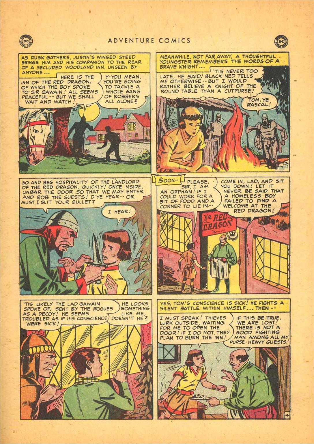Read online Adventure Comics (1938) comic -  Issue #148 - 35