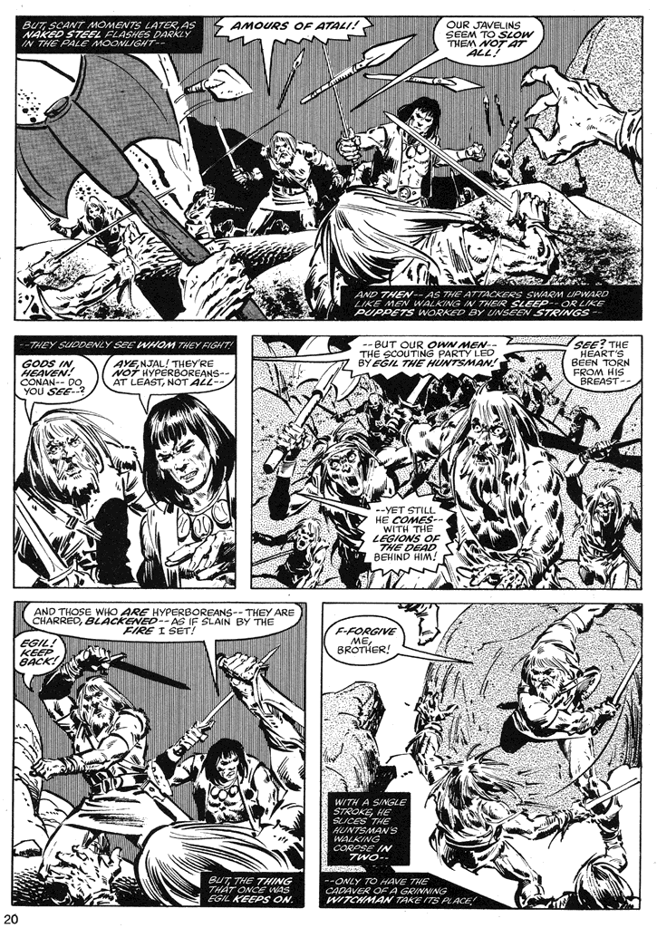 Read online The Savage Sword Of Conan comic -  Issue #39 - 20