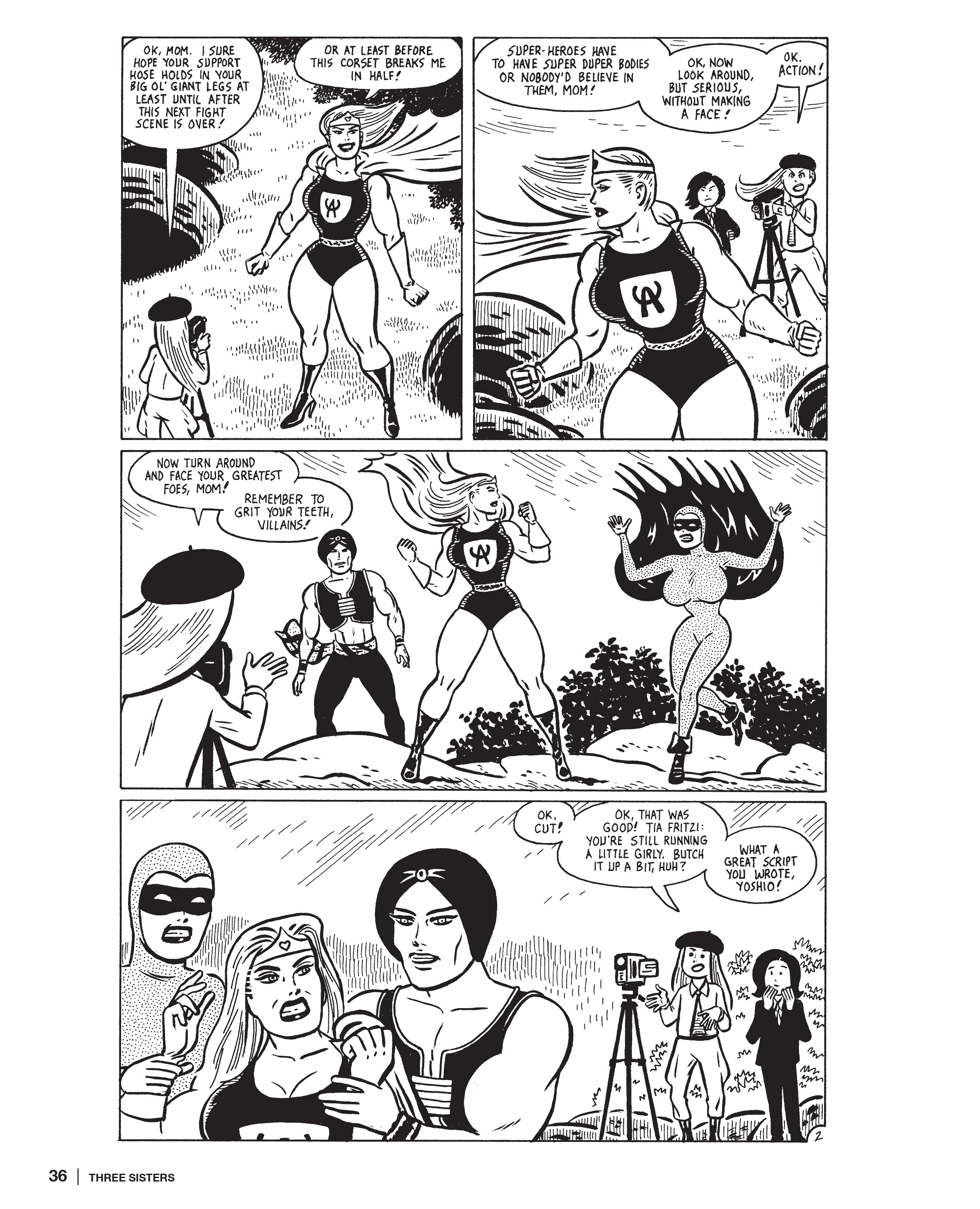 Read online Three Sisters: The Love and Rockets Library comic -  Issue # TPB (Part 1) - 36
