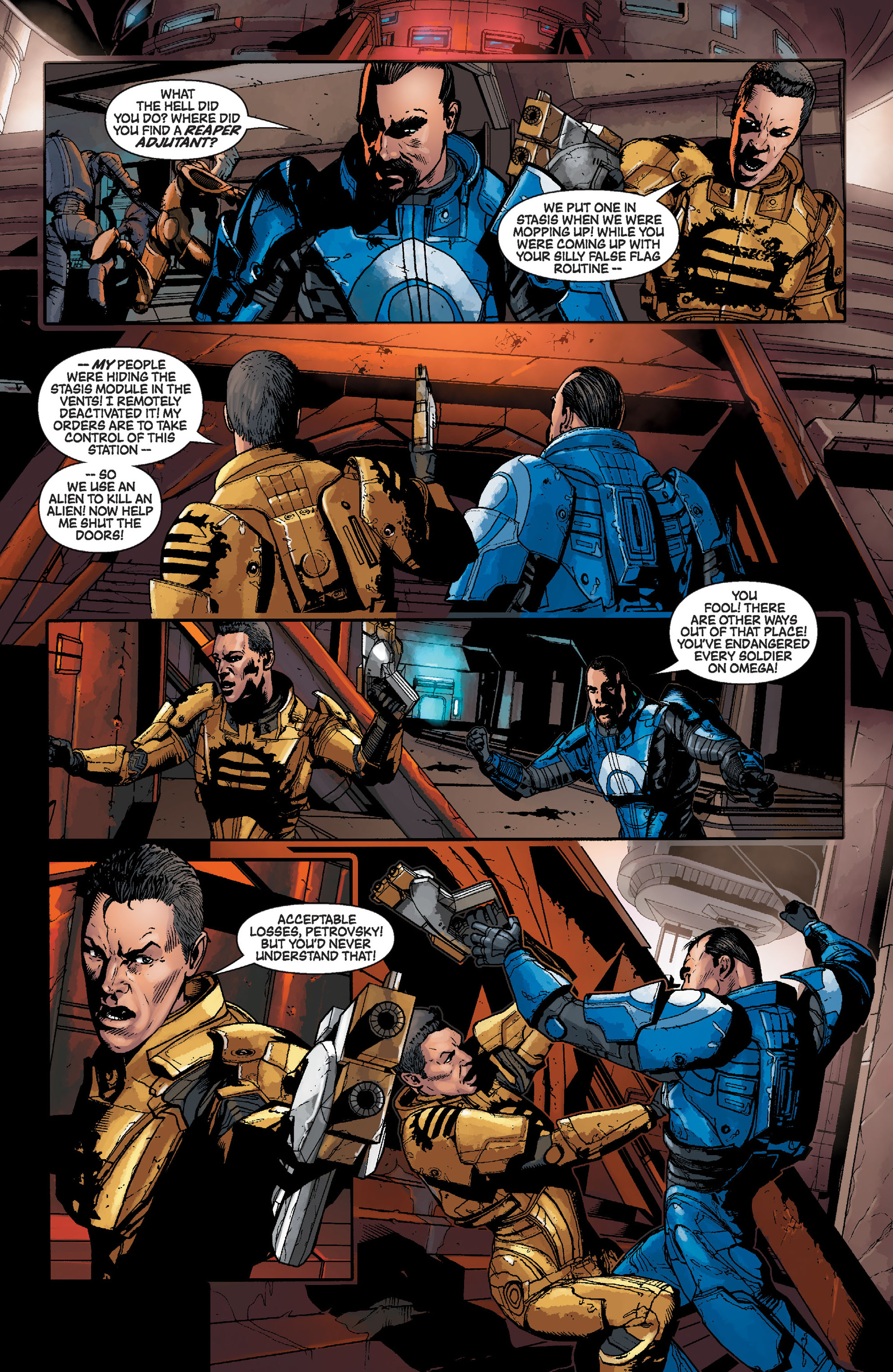 Read online Mass Effect: Invasion comic -  Issue # TPB - 90
