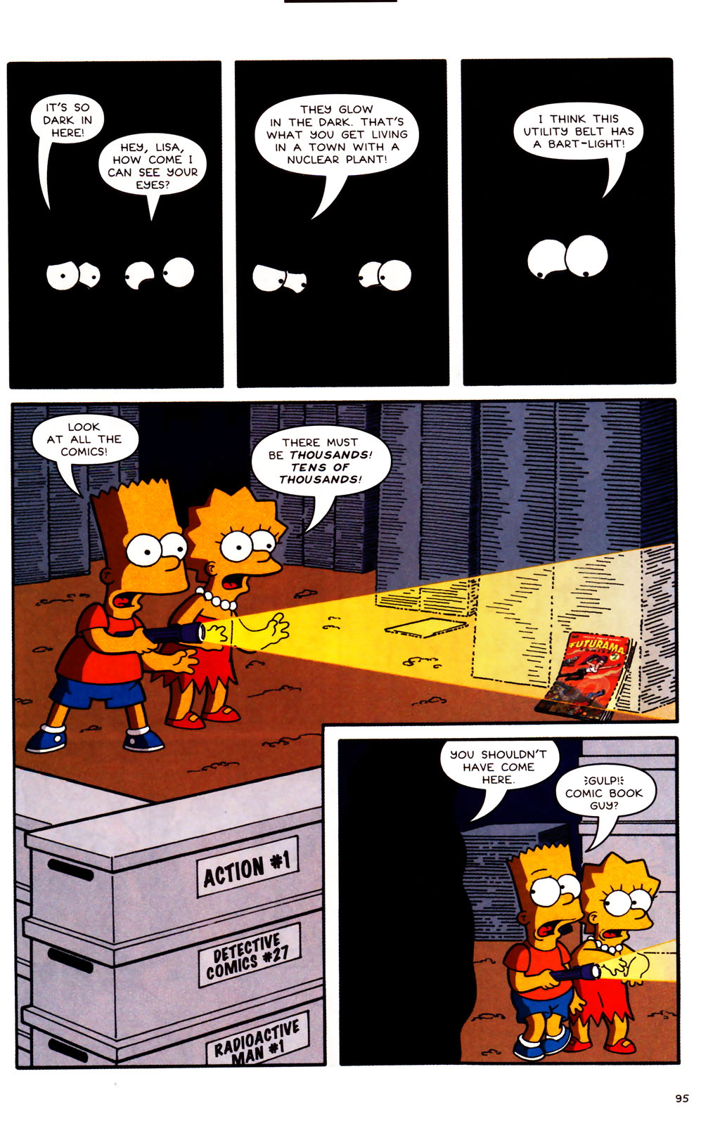 Read online Simpsons Comics comic -  Issue #100 - 95