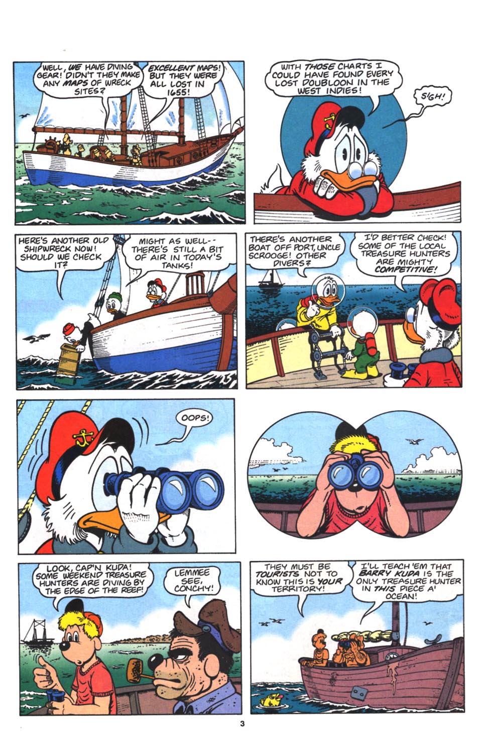 Read online Uncle Scrooge (1953) comic -  Issue #263 - 4