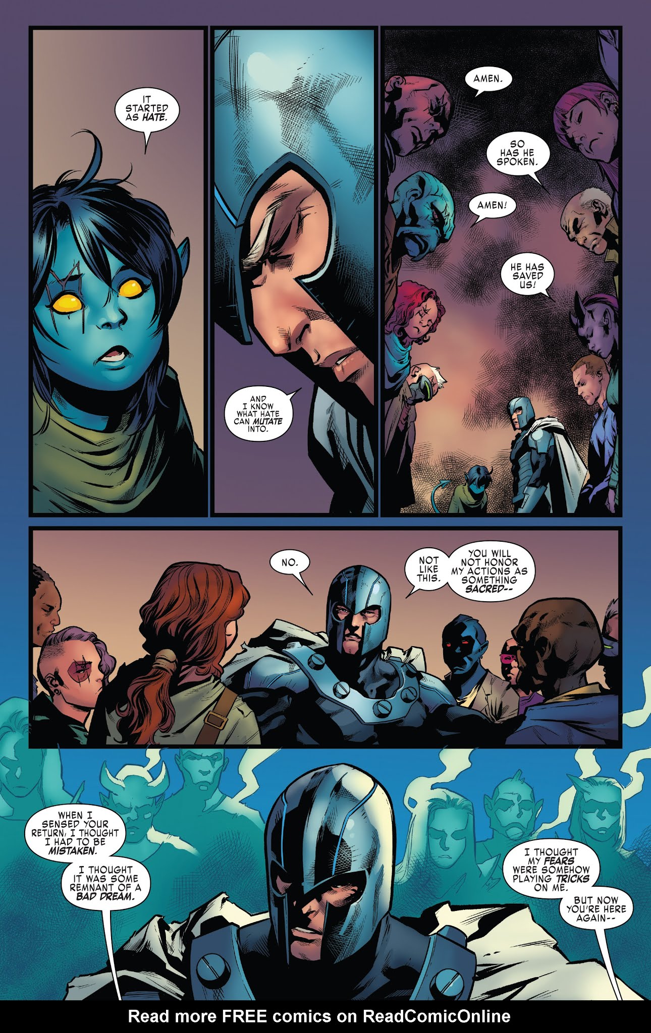 Read online X-Men: Blue comic -  Issue #33 - 19