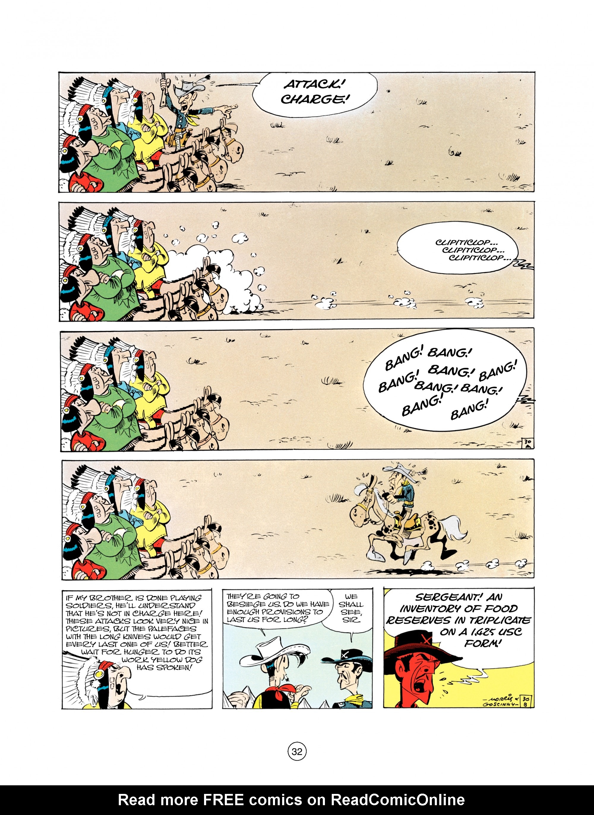 Read online A Lucky Luke Adventure comic -  Issue #21 - 32