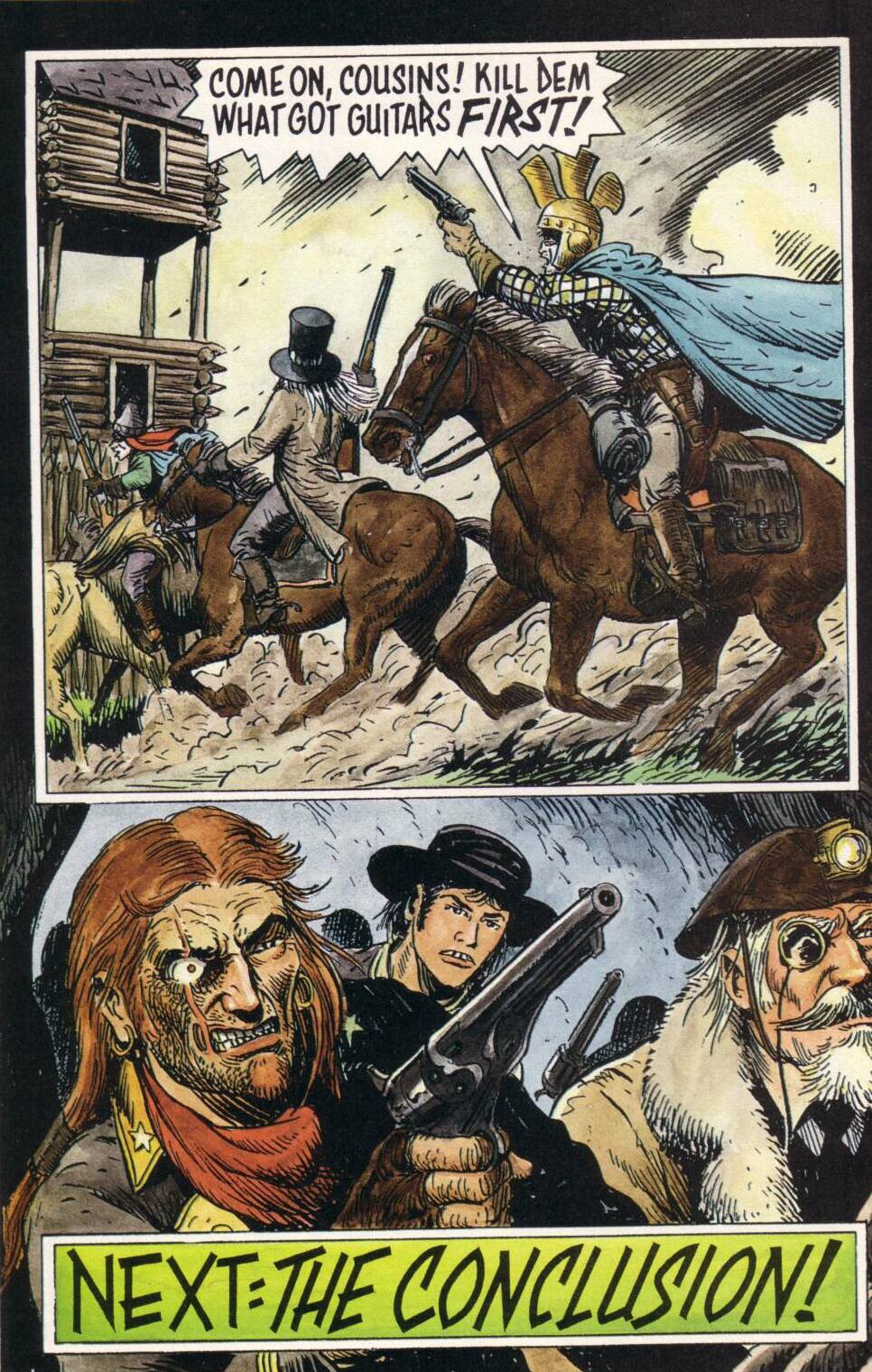 Read online Jonah Hex: Riders of the Worm and Such comic -  Issue #4 - 32