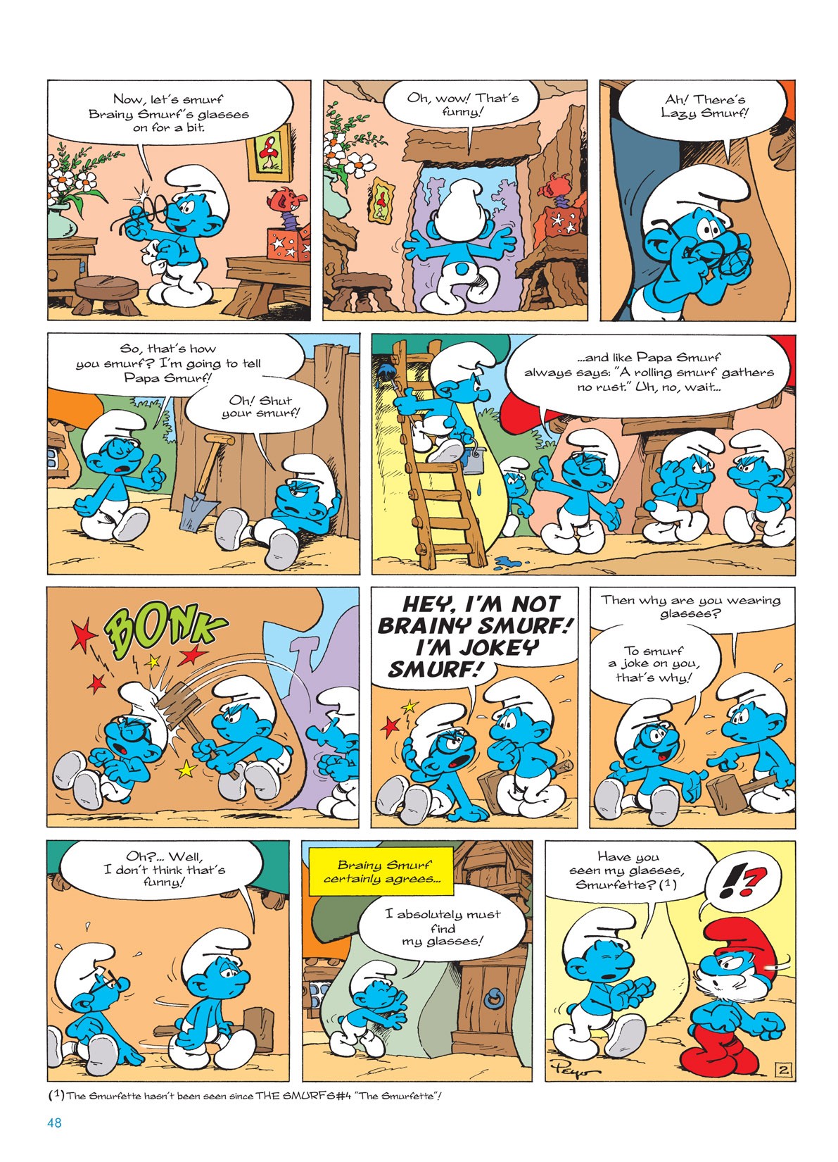 Read online The Smurfs comic -  Issue #8 - 48