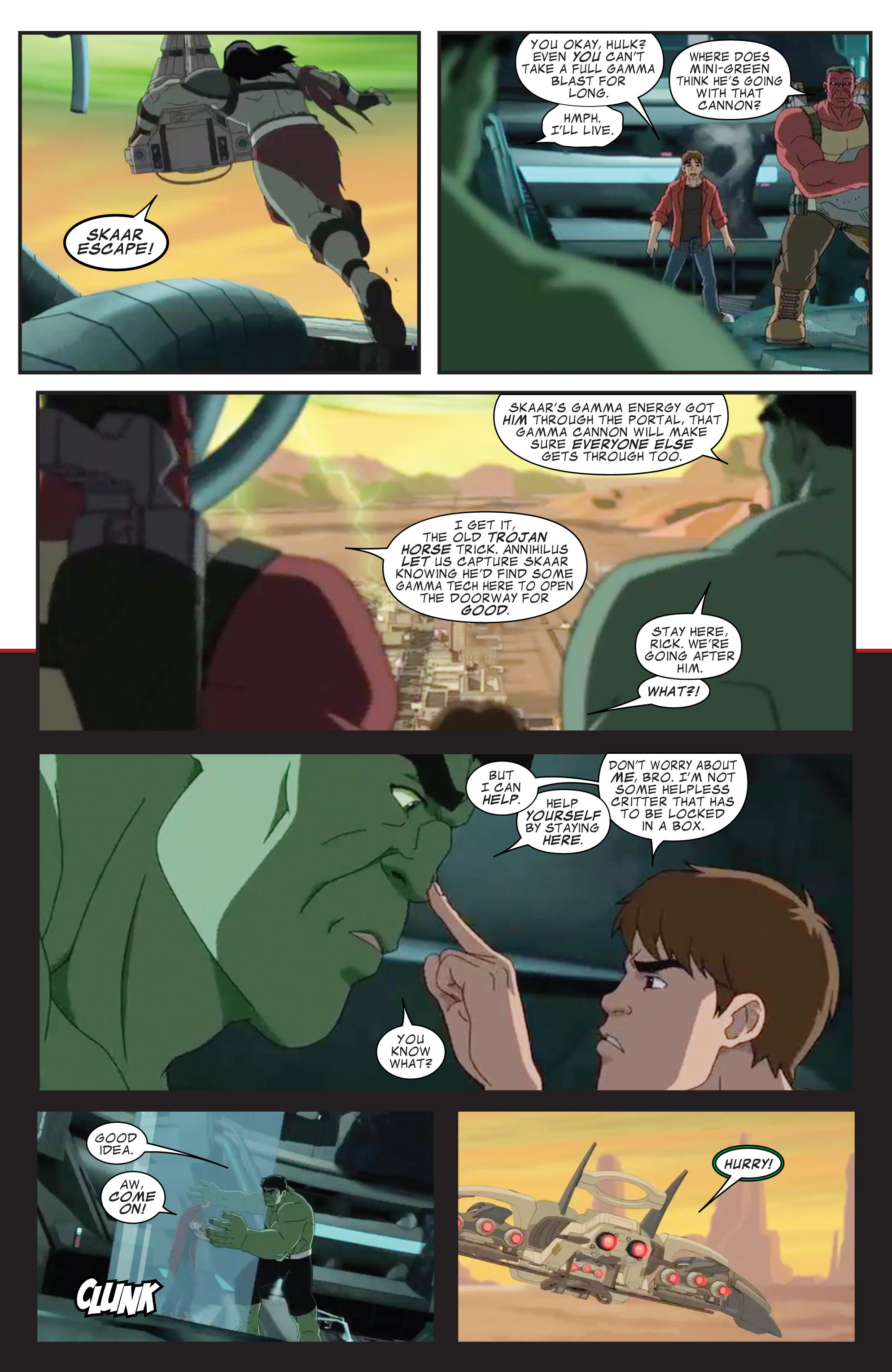 Read online Marvel Universe Hulk: Agents of S.M.A.S.H. comic -  Issue #1 - 16