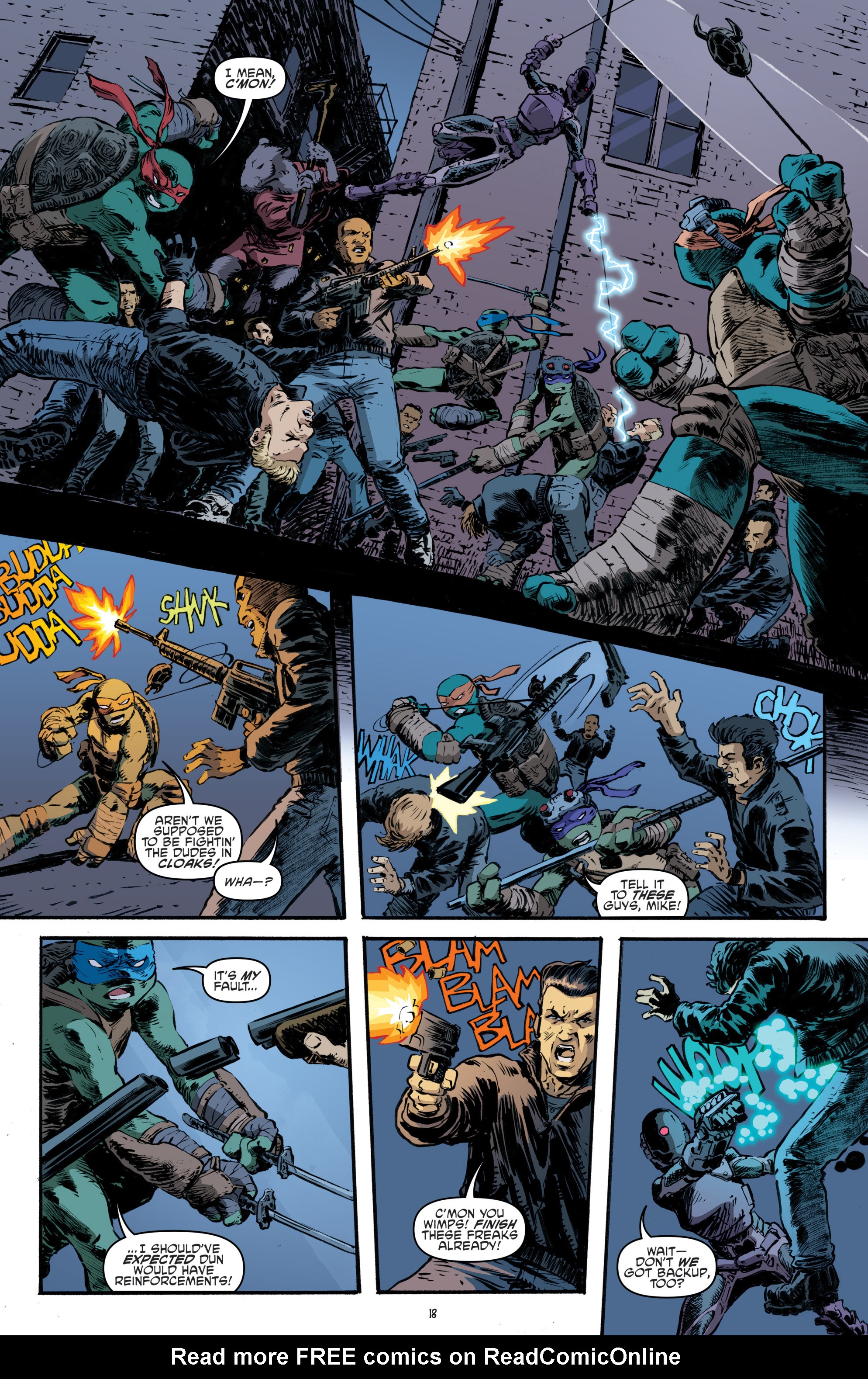 Read online Teenage Mutant Ninja Turtles (2011) comic -  Issue #63 - 20