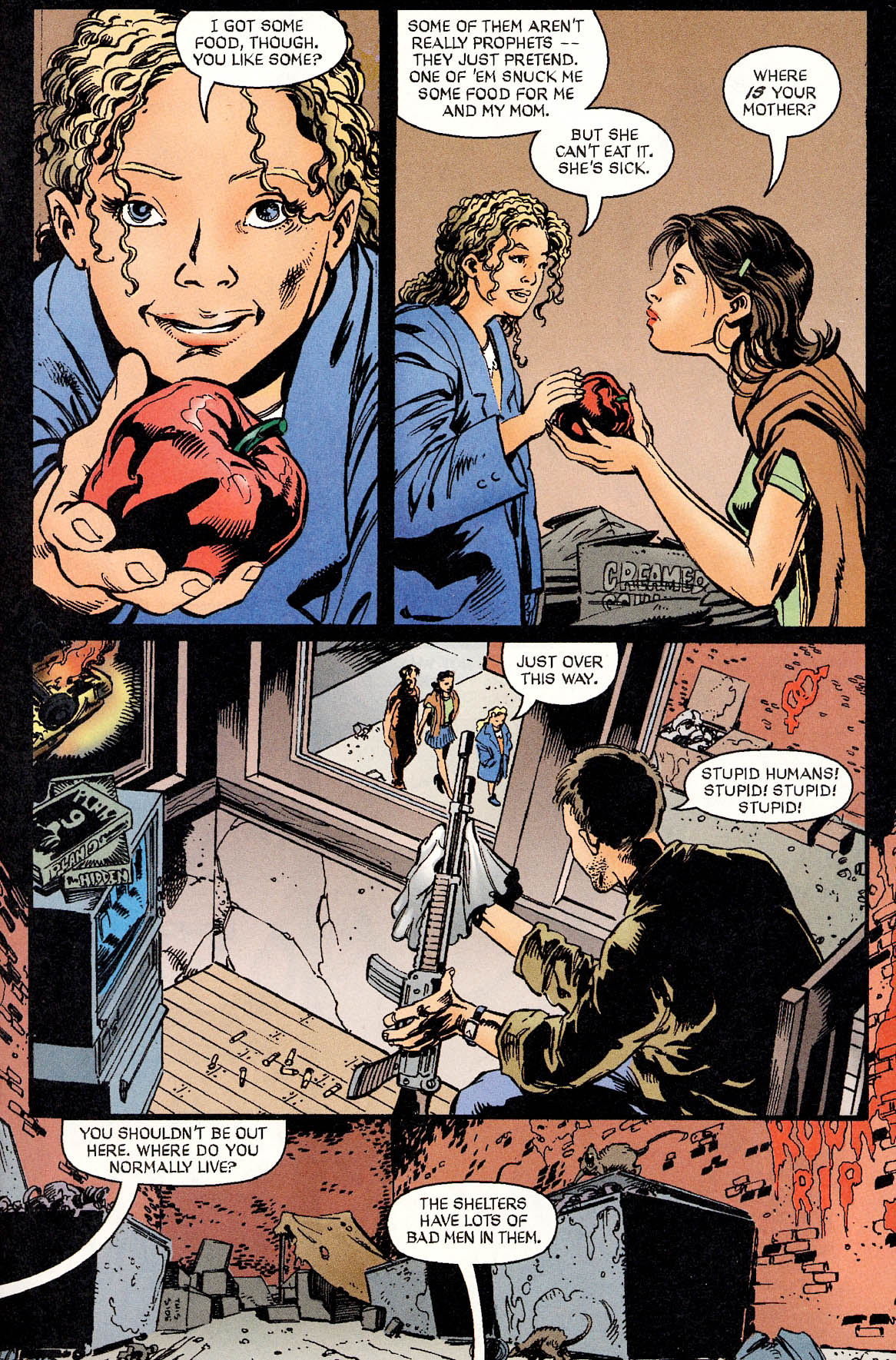 Read online Leonard Nimoy's Primortals (1996) comic -  Issue #4 - 10