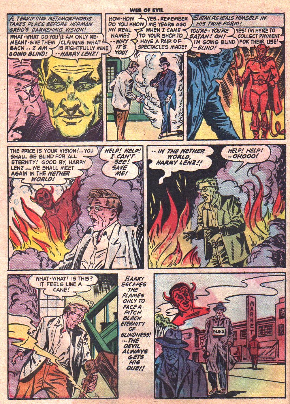 Read online Web of Evil comic -  Issue #4 - 24