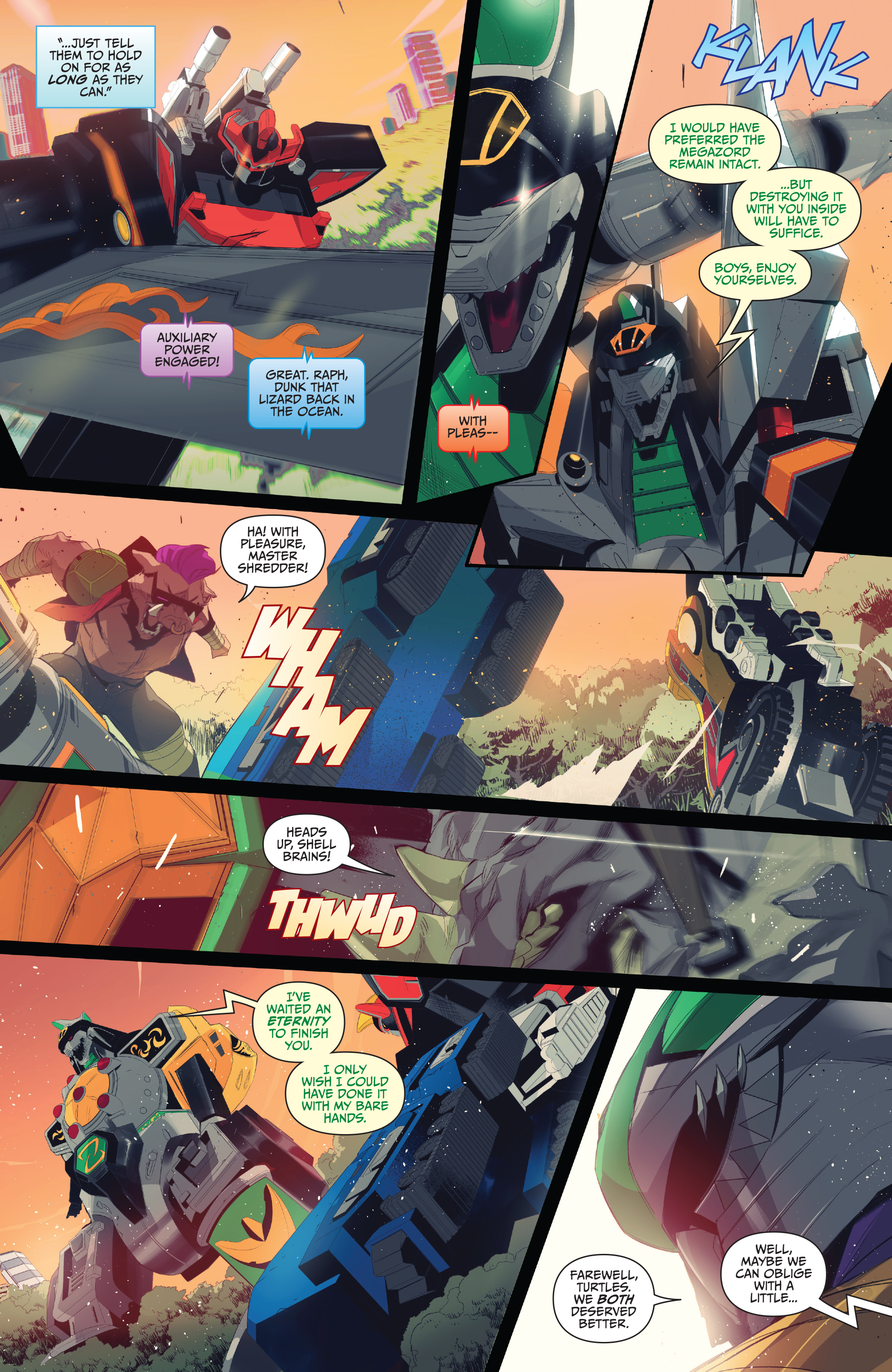 Read online Mighty Morphin Power Rangers: Teenage Mutant Ninja Turtles comic -  Issue #5 - 7