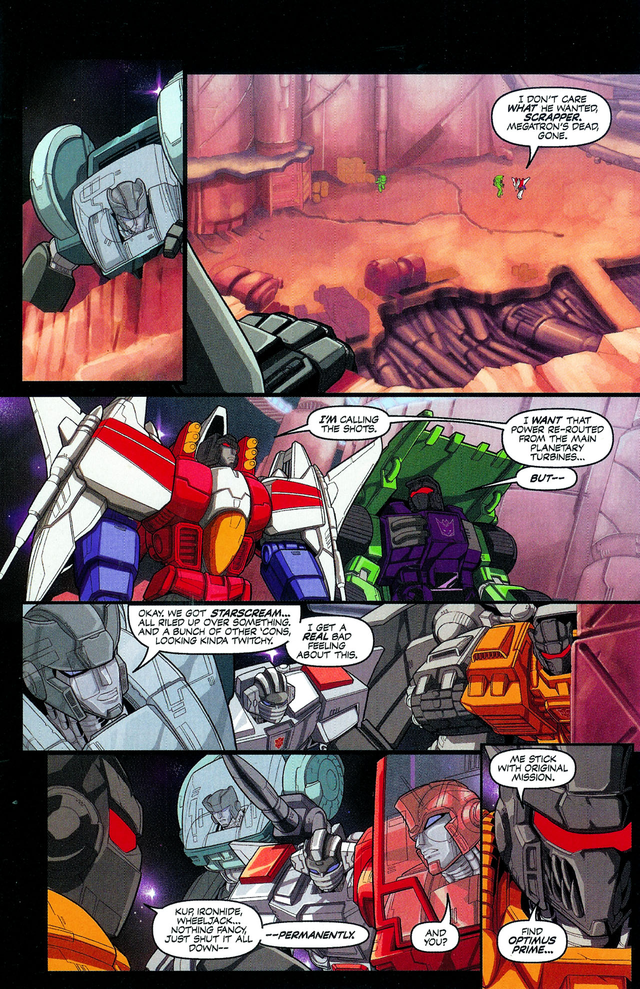 Read online Transformers: The War Within comic -  Issue #5 - 9