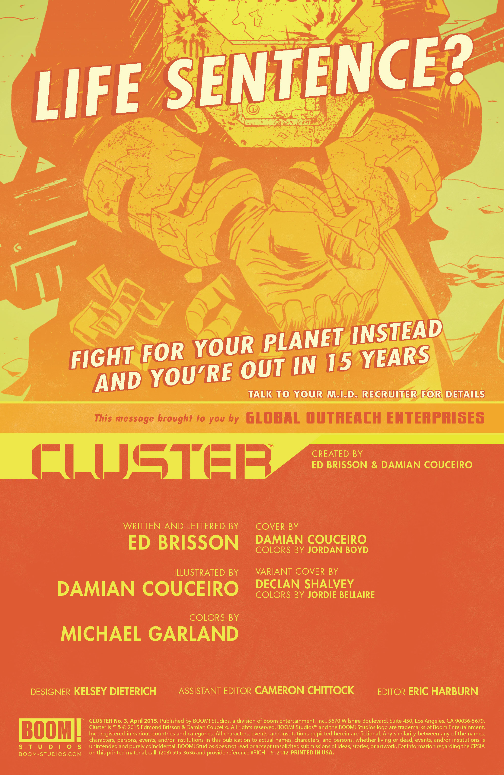 Read online Cluster comic -  Issue #3 - 2