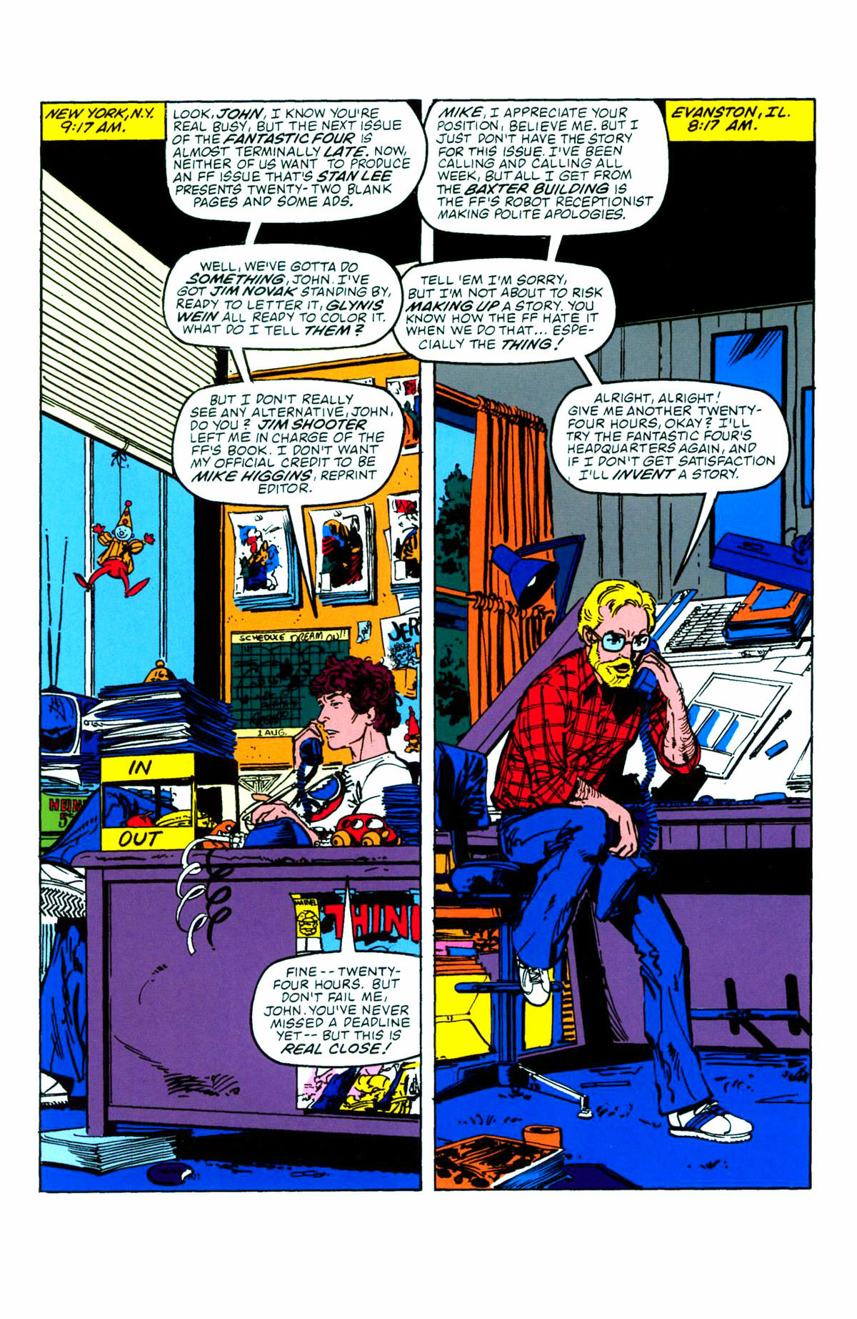 Read online Fantastic Four Visionaries: John Byrne comic -  Issue # TPB 4 - 113
