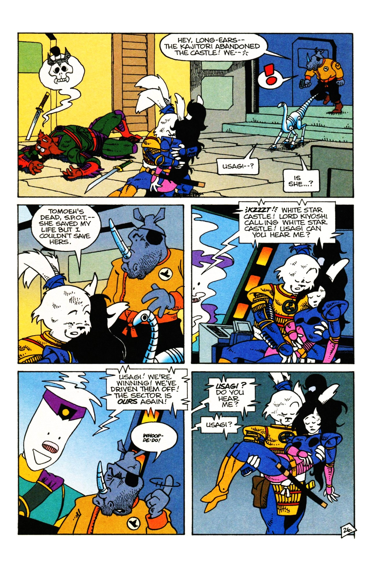 Read online Space Usagi Volume 2 comic -  Issue #3 - 28