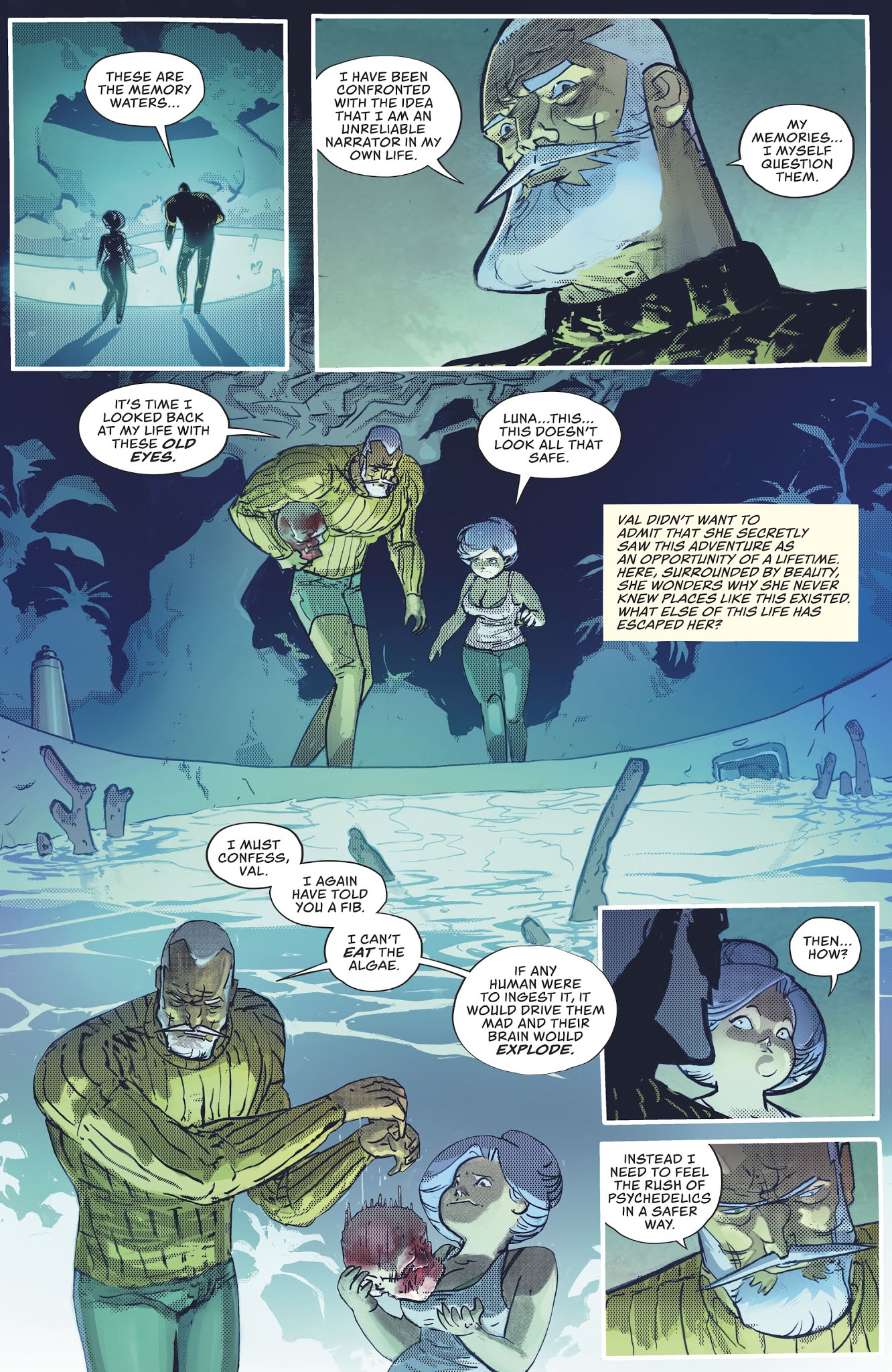 Read online Deathbed comic -  Issue #4 - 5