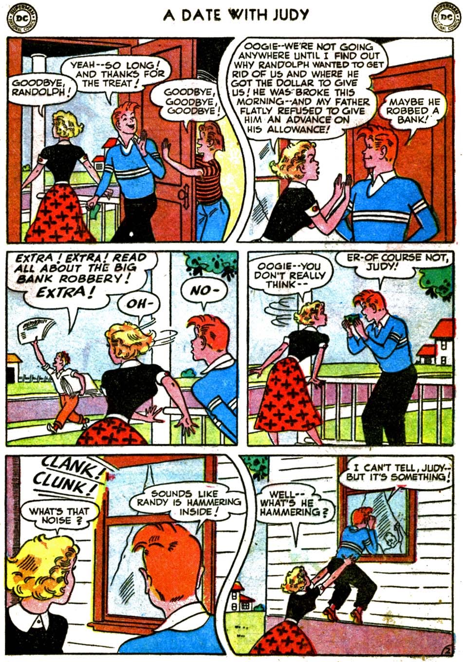 Read online A Date with Judy comic -  Issue #26 - 27