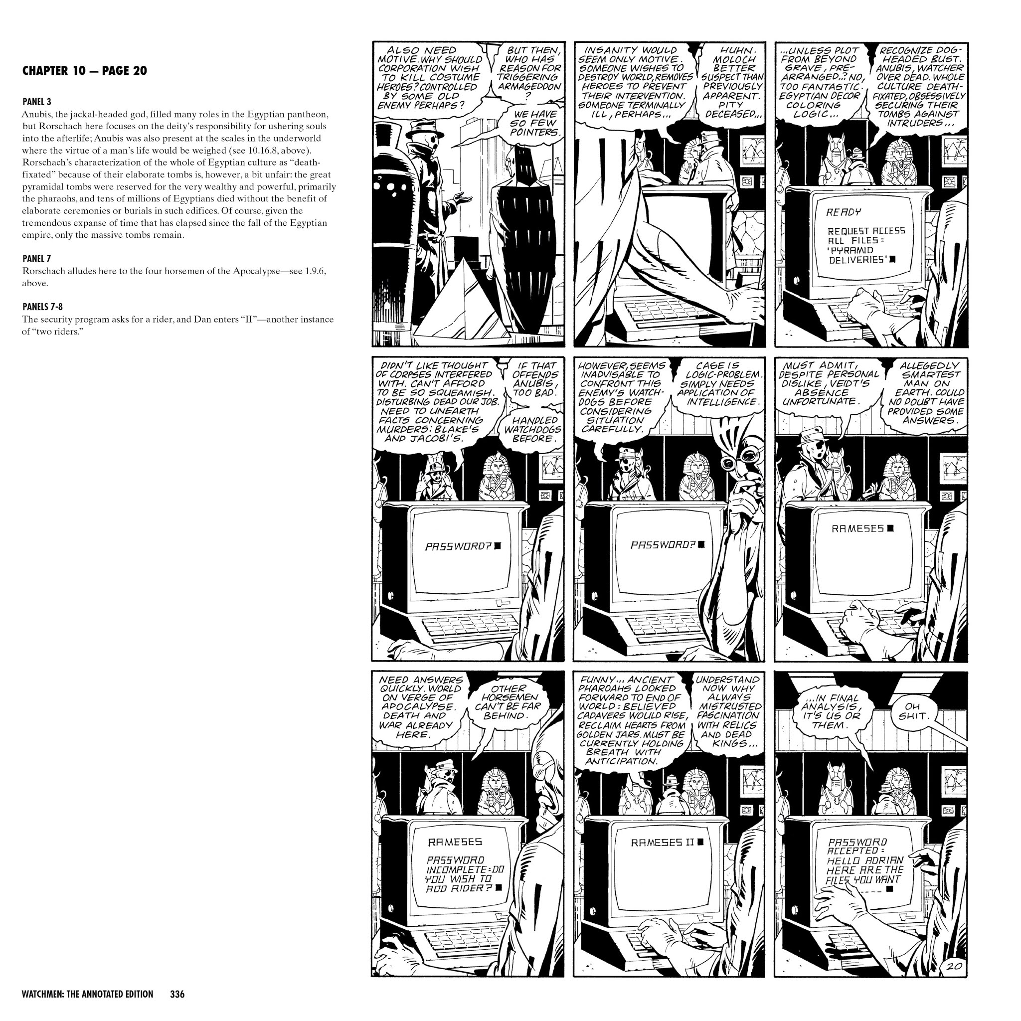 Read online Watchmen: The Annotated Edition comic -  Issue # TPB - 336