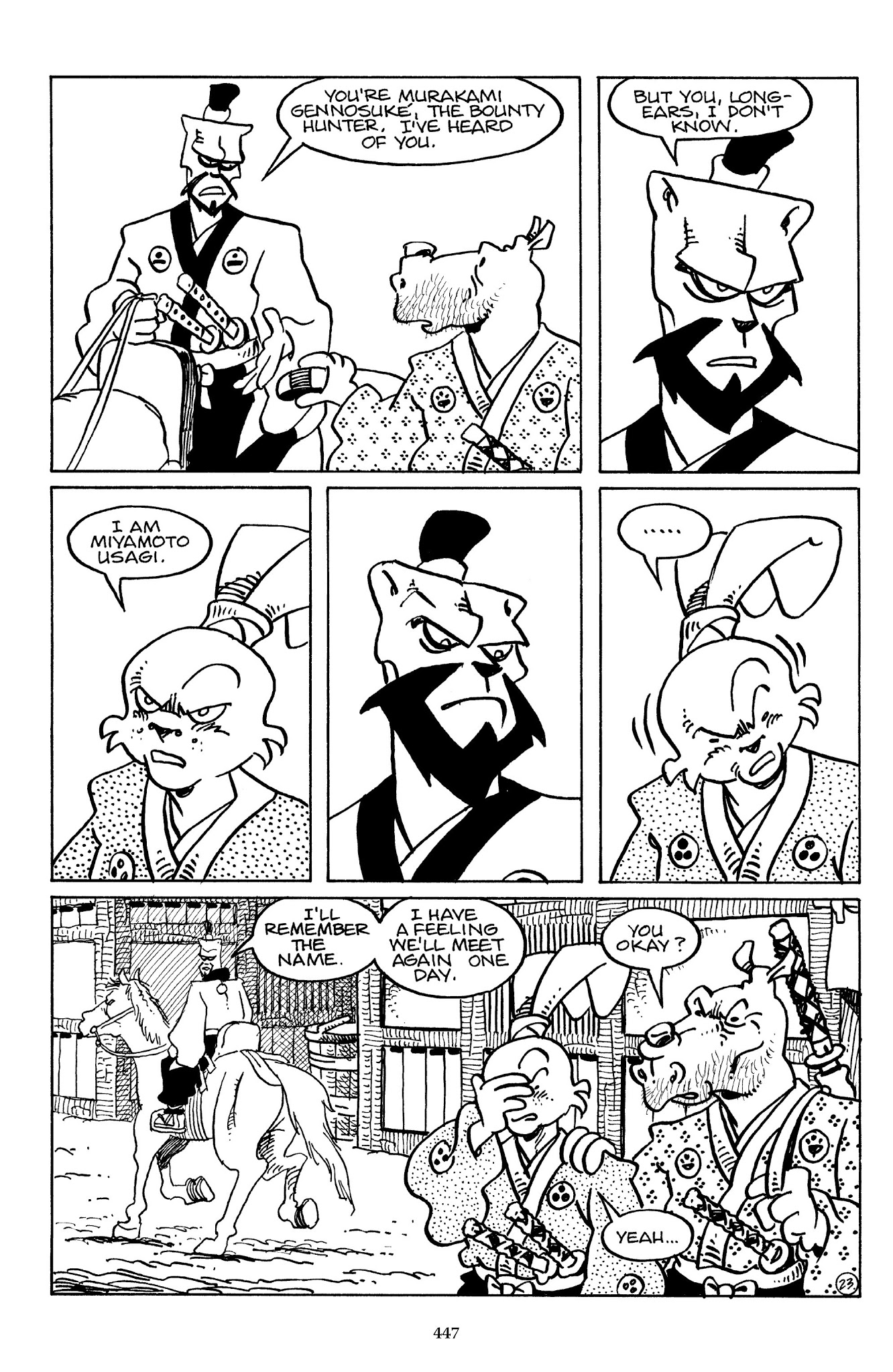 Read online The Usagi Yojimbo Saga comic -  Issue # TPB 3 - 443