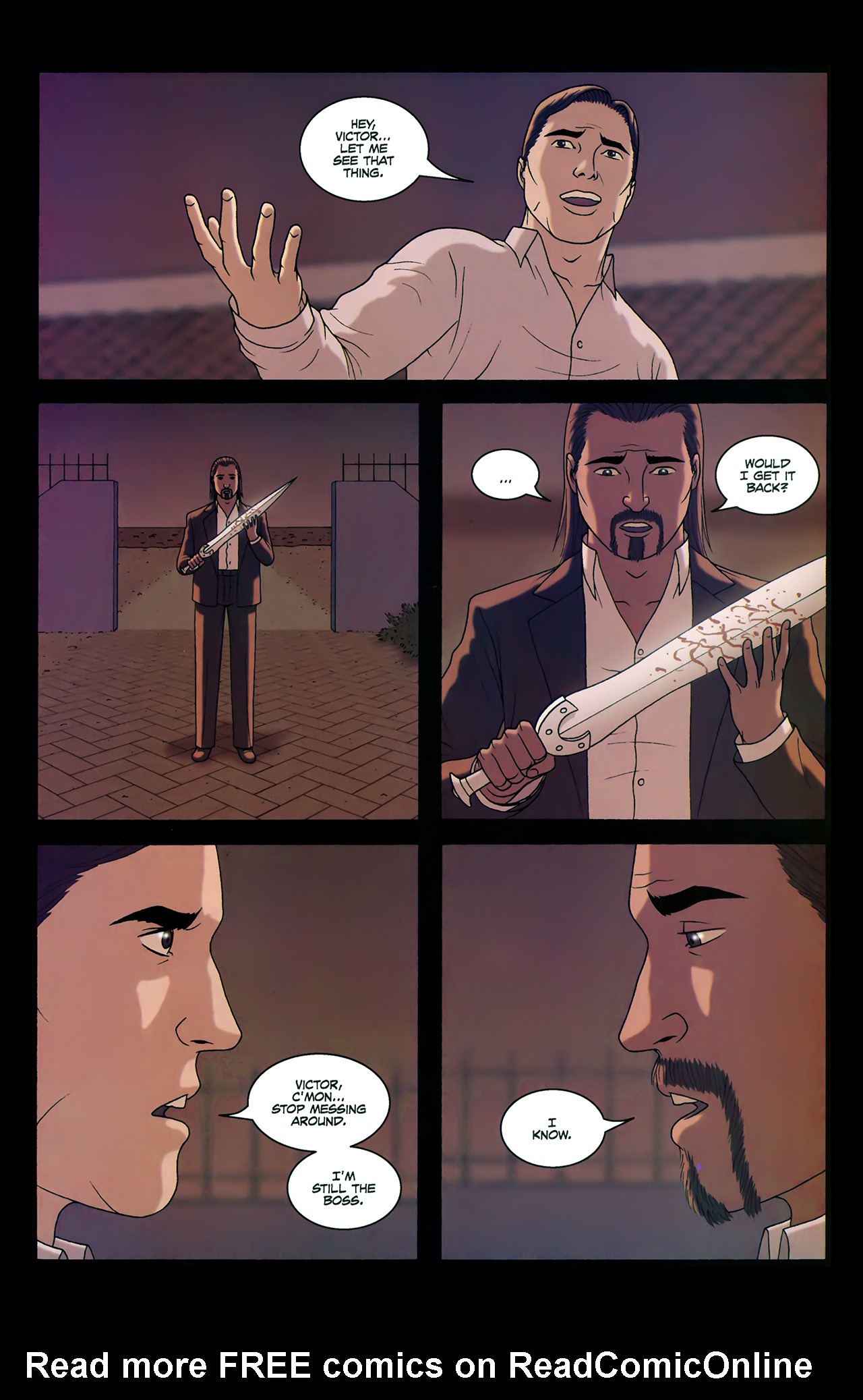 Read online The Sword comic -  Issue #14 - 21