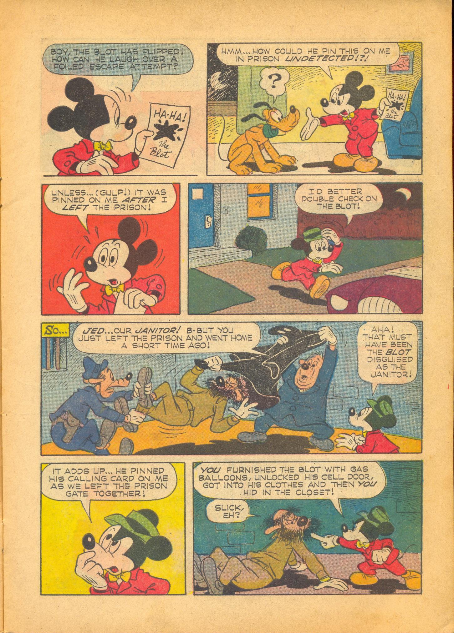 Read online Walt Disney's The Phantom Blot comic -  Issue #7 - 7