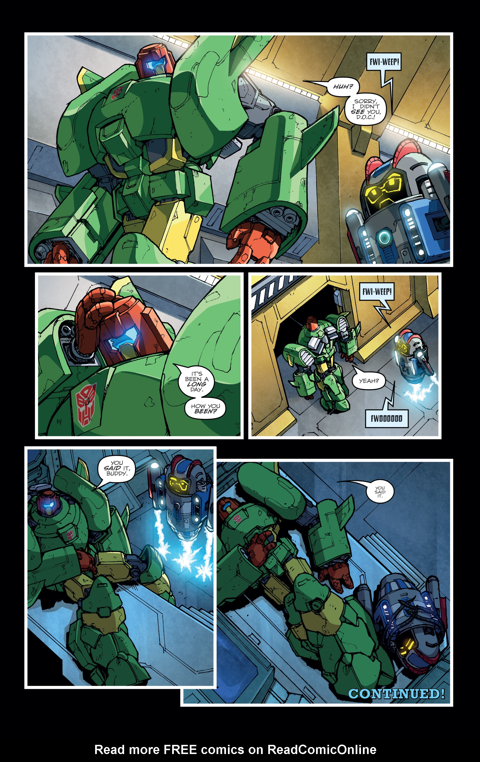 Read online The Transformers (2014) comic -  Issue #43 - 25
