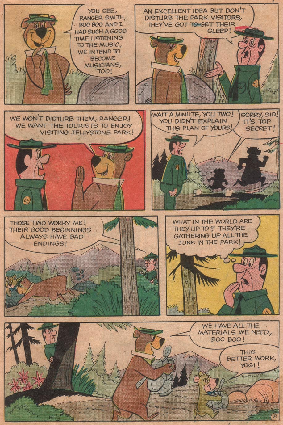 Read online Yogi Bear (1970) comic -  Issue #1 - 11