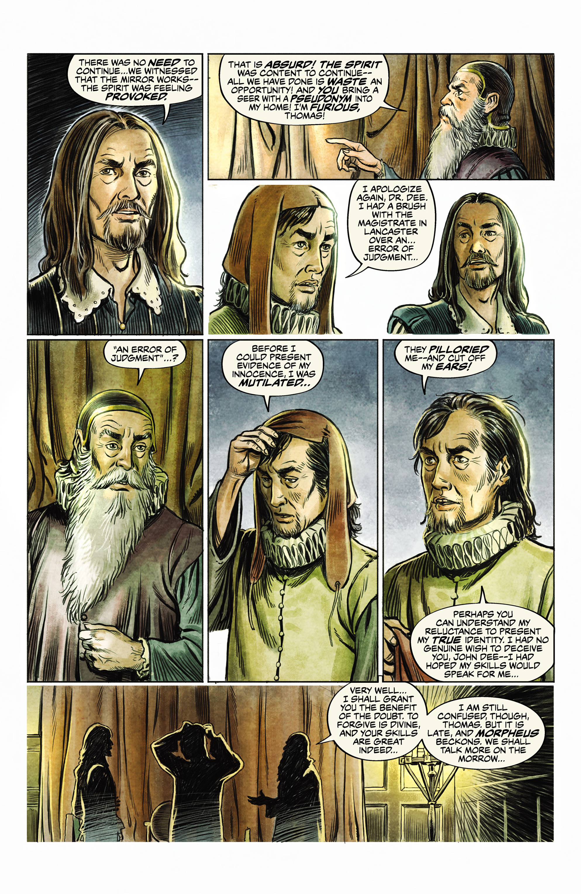 Read online The Shadow Glass comic -  Issue #3 - 11