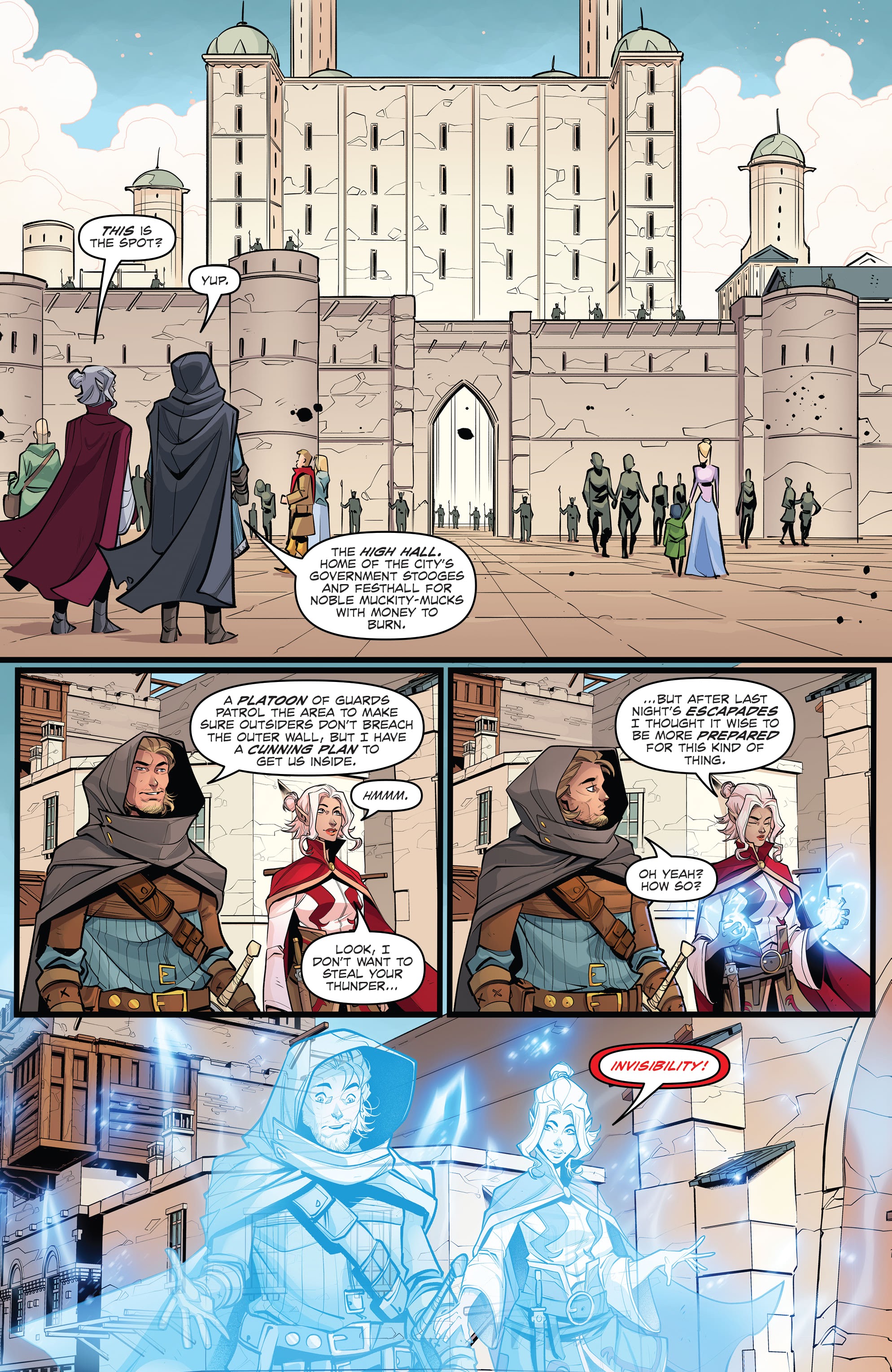 Read online Dungeons and Dragons Mindbreaker comic -  Issue #2 - 15