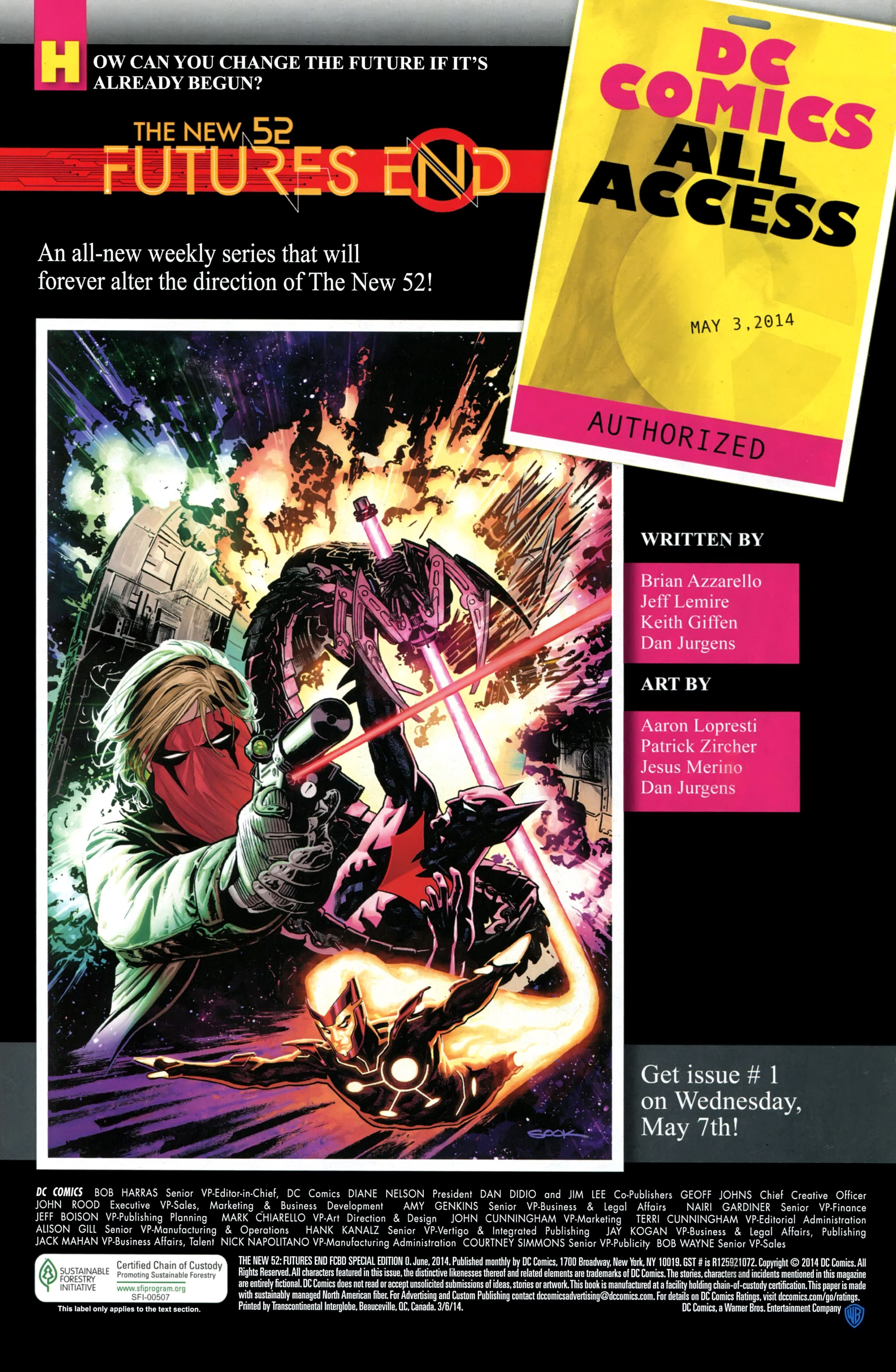 Read online Free Comic Book Day 2014 comic -  Issue # New 52 - Futures End FCBD Special Edition 0 - 32