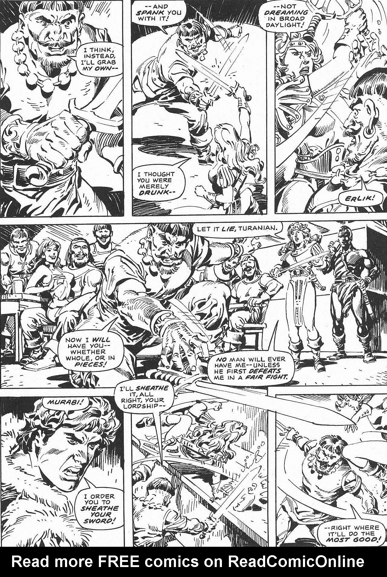 Read online The Savage Sword Of Conan comic -  Issue #207 - 60