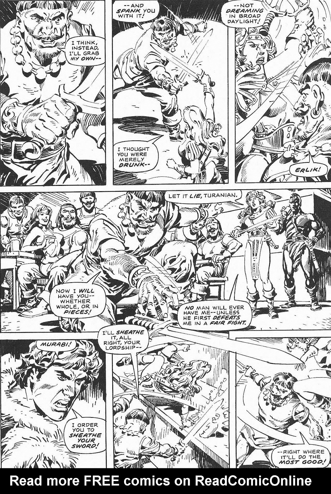 The Savage Sword Of Conan issue 207 - Page 60