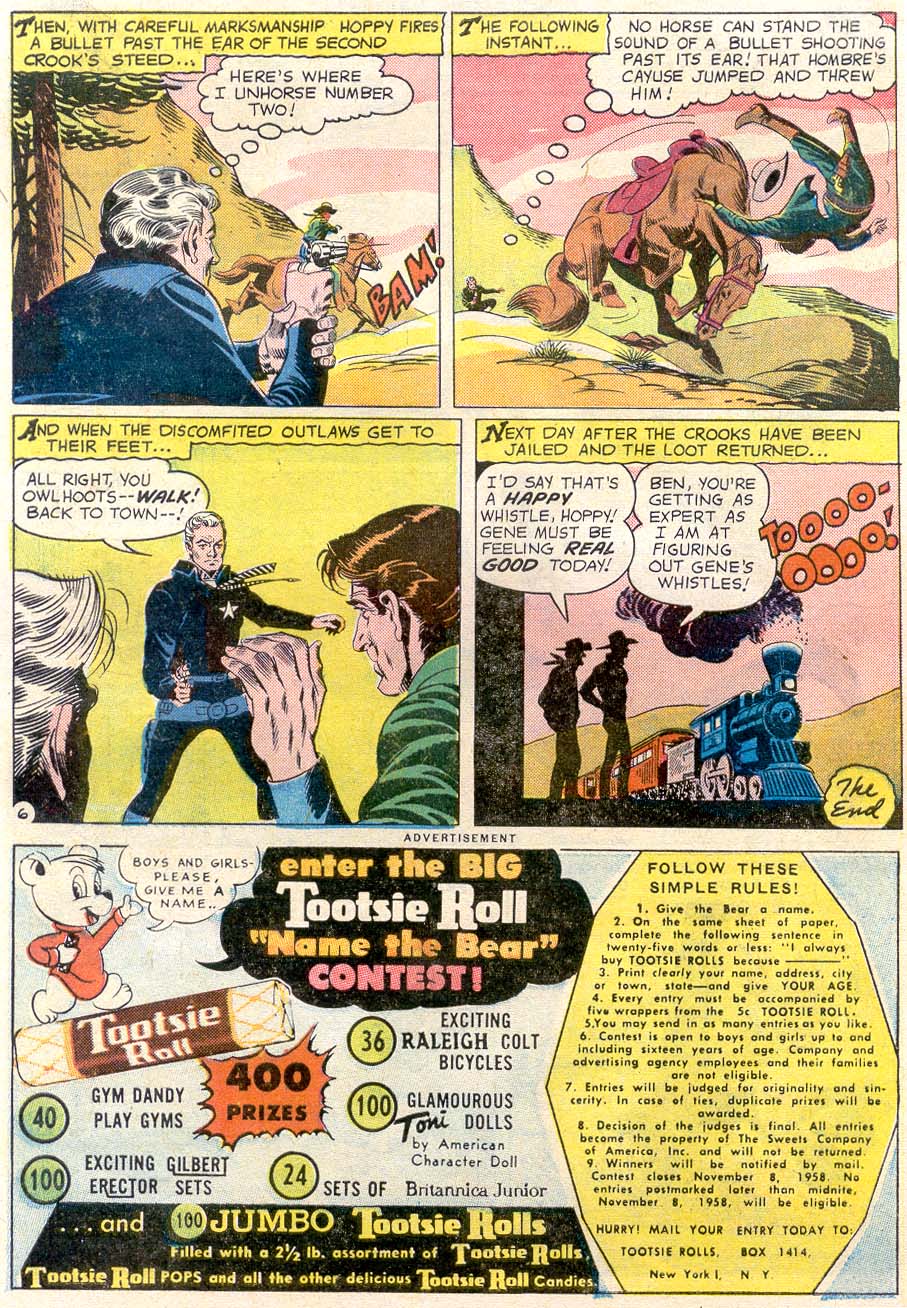 Read online Hopalong Cassidy comic -  Issue #132 - 32