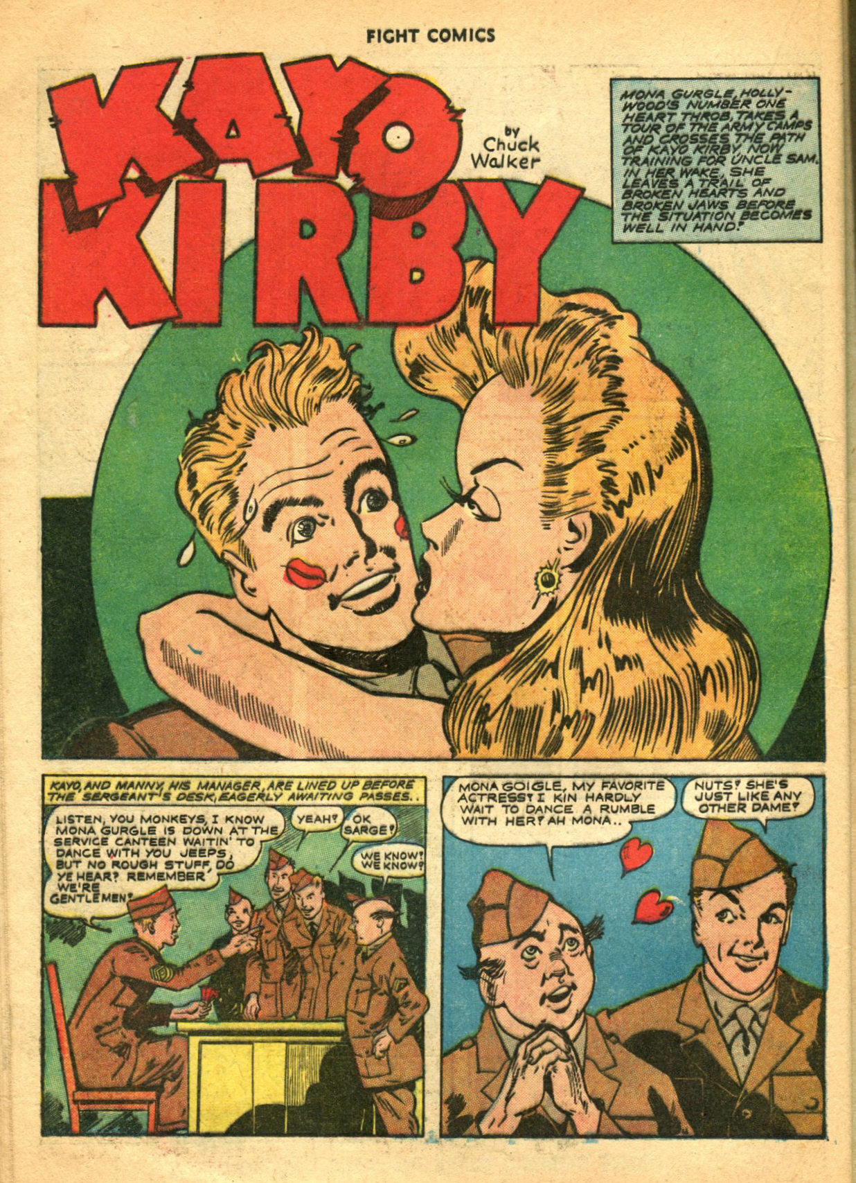 Read online Fight Comics comic -  Issue #27 - 28