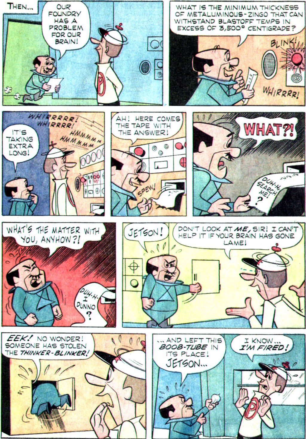 Read online The Jetsons (1963) comic -  Issue #15 - 9