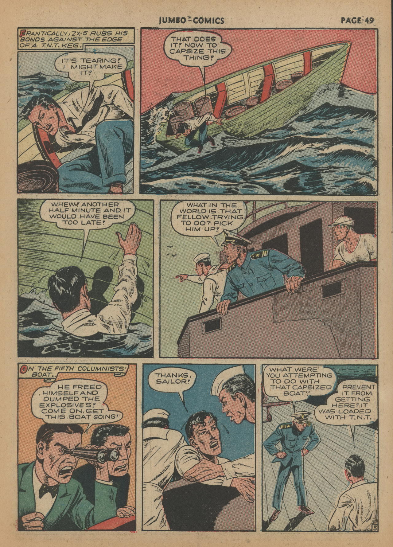 Read online Jumbo Comics comic -  Issue #41 - 51