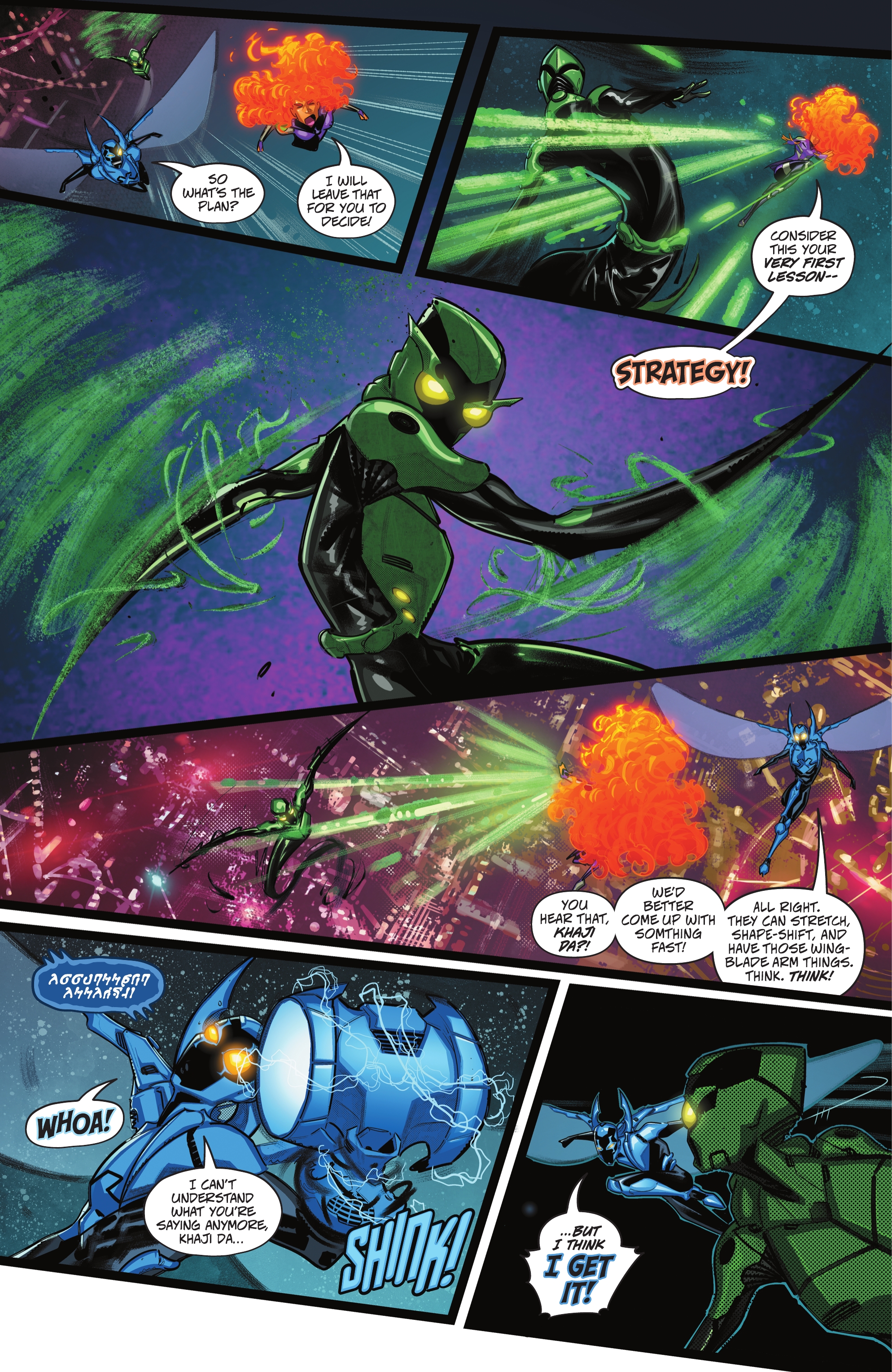 Read online Blue Beetle: Graduation Day comic -  Issue #3 - 12