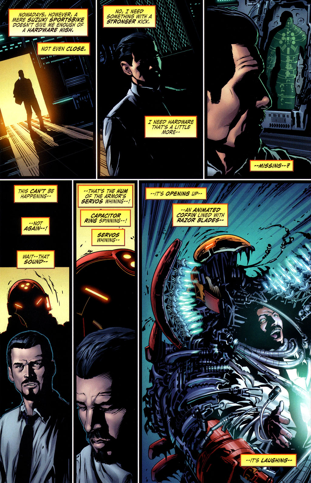 Read online Iron Man: Hypervelocity comic -  Issue #1 - 19