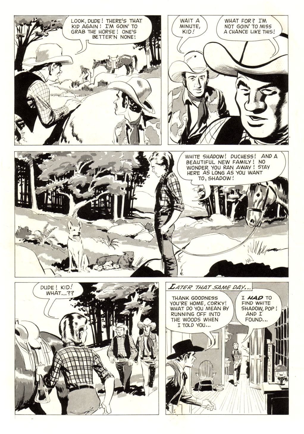 Read online Four Color Comics comic -  Issue #707 - 35